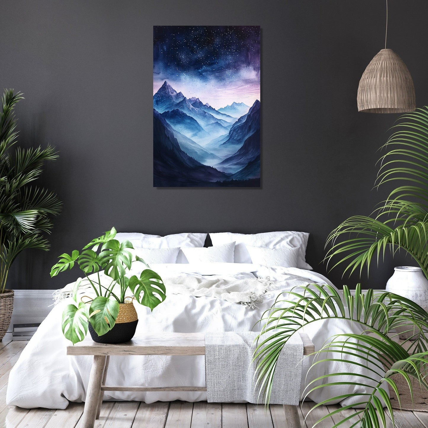 Dreamy Peaks Nostalgia Canvas