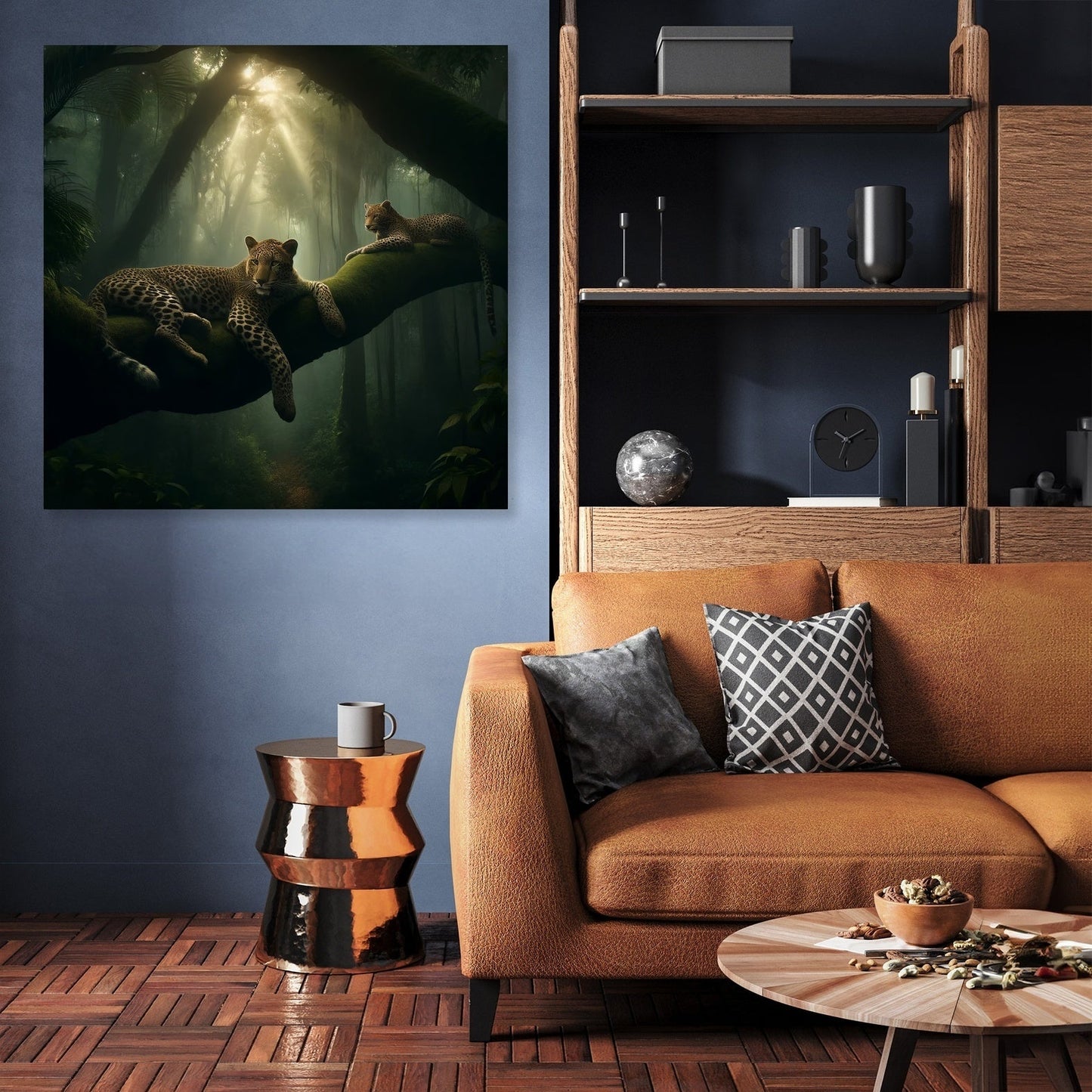 Jungle Leopards Canvas