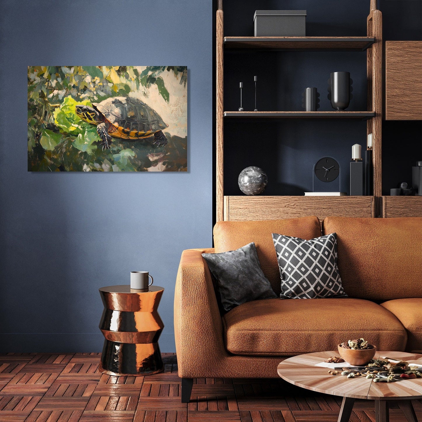 Turtle's Feast Canvas