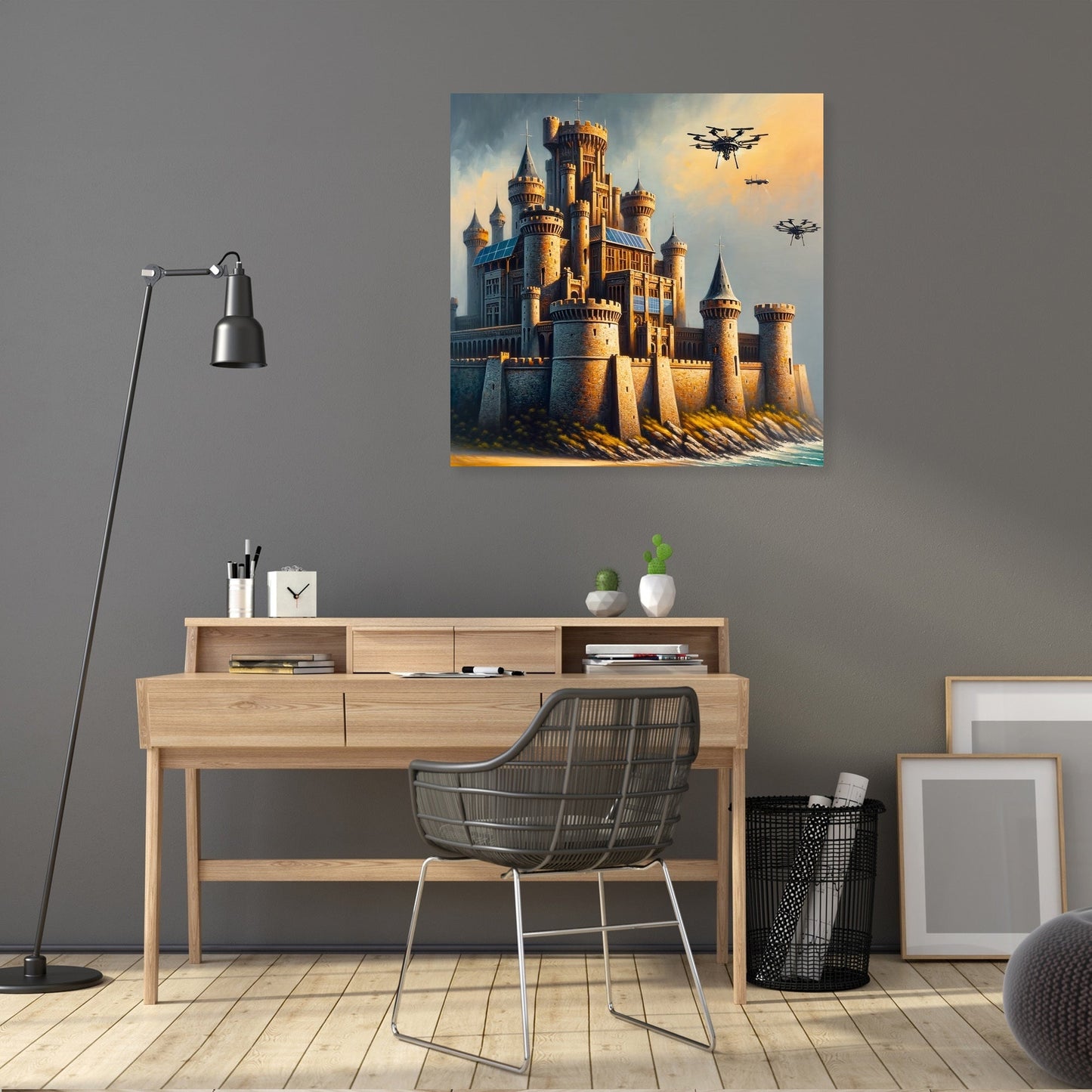 Tomorrow's Castle Sunrise Canvas