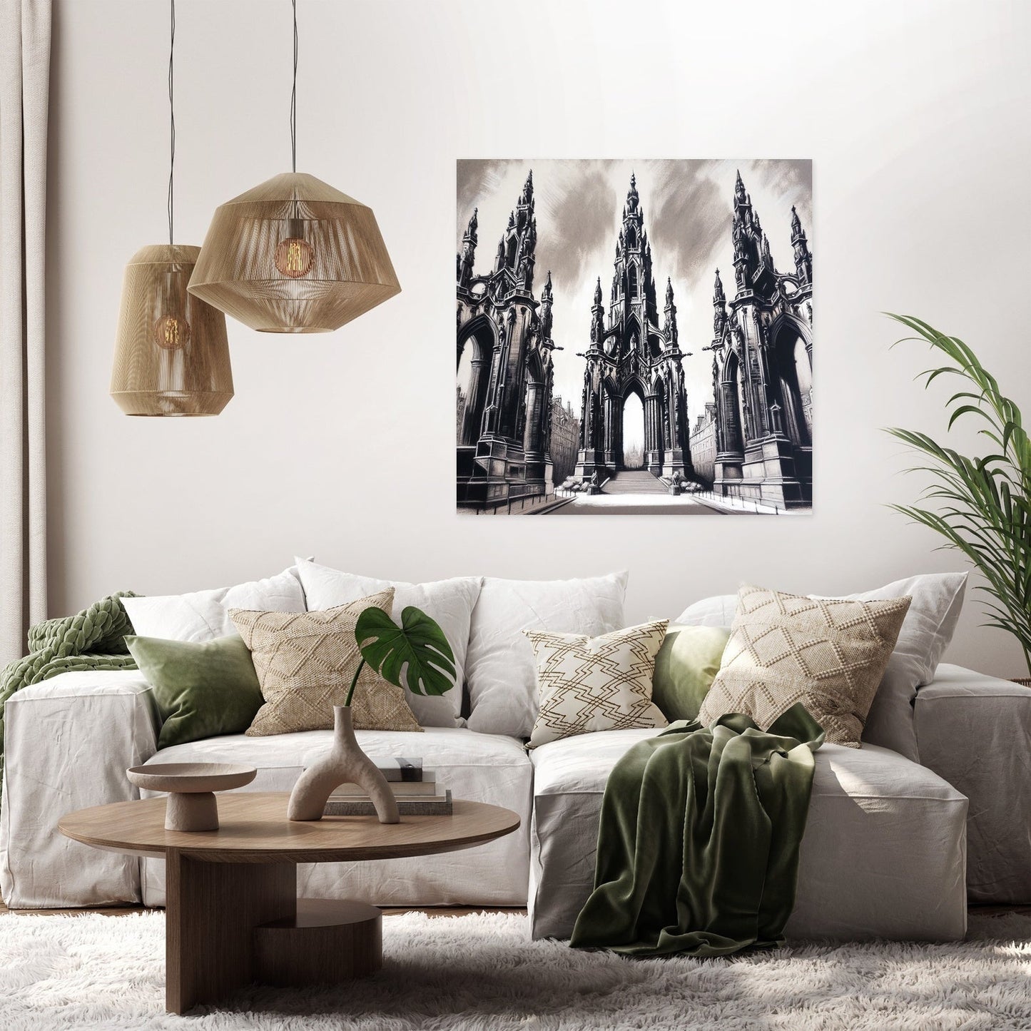 Edinburgh Gothic Elegance Canvas
