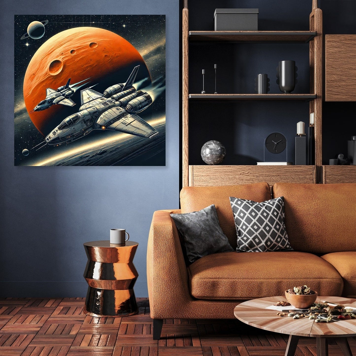 Cosmic Exploration Canvas
