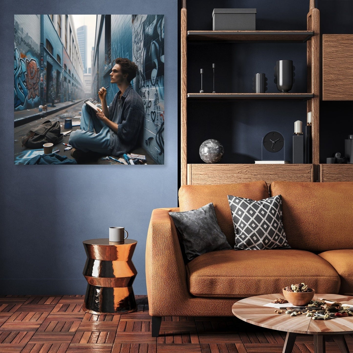 Urban Poetry Canvas