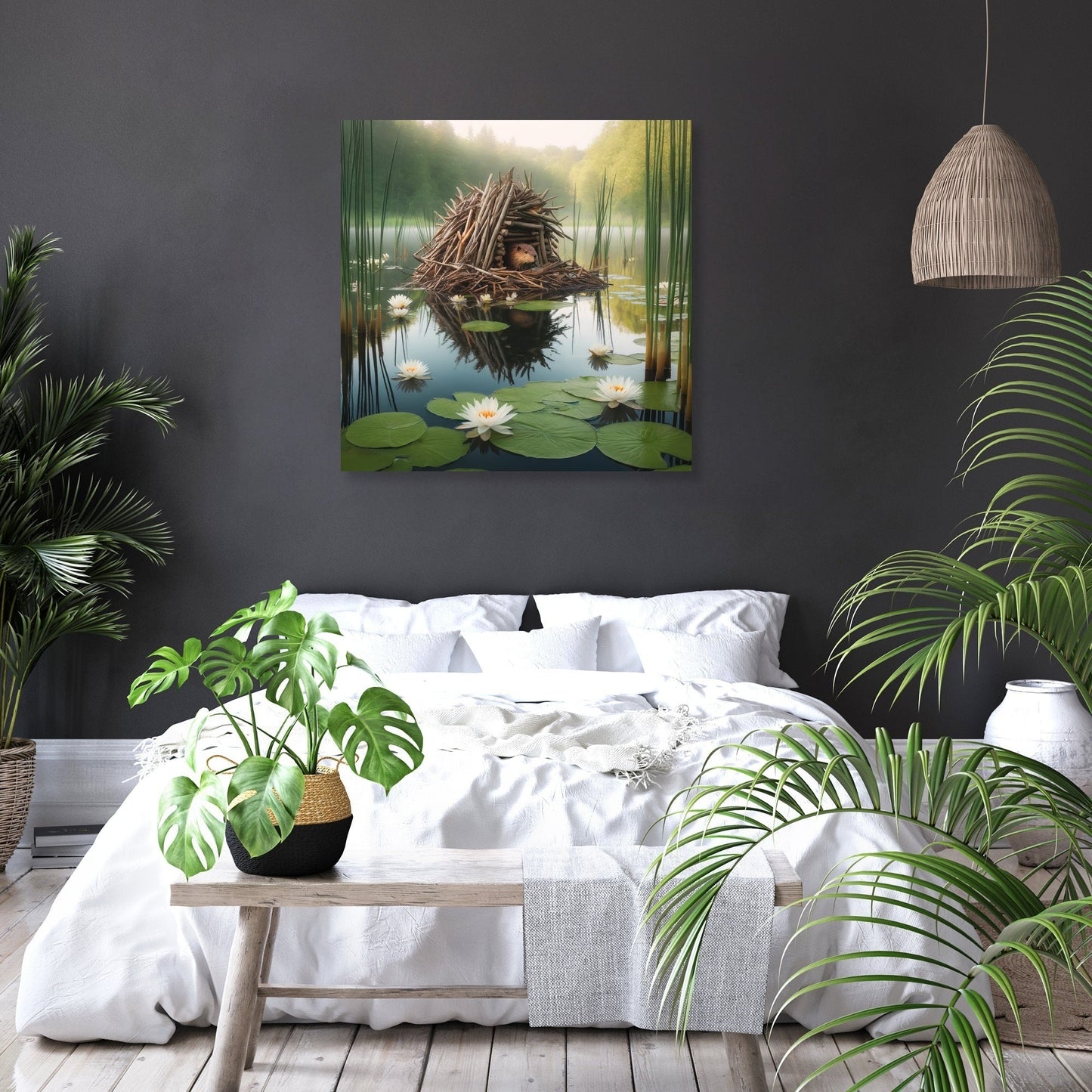 Beaver Lodge Harmony Canvas