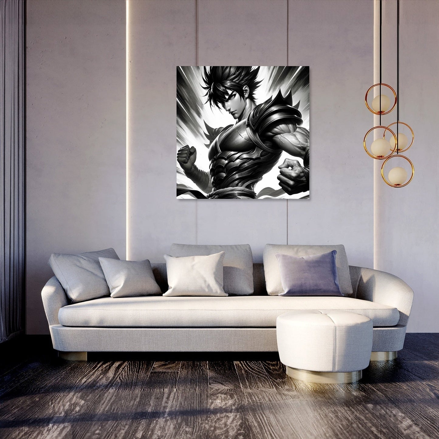 Prideful Warrior Canvas