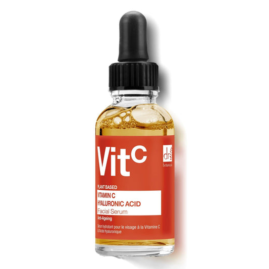 Vitamin C 5% & Hyaluronic Acid 2% Hydrating Facial Serum 30ml