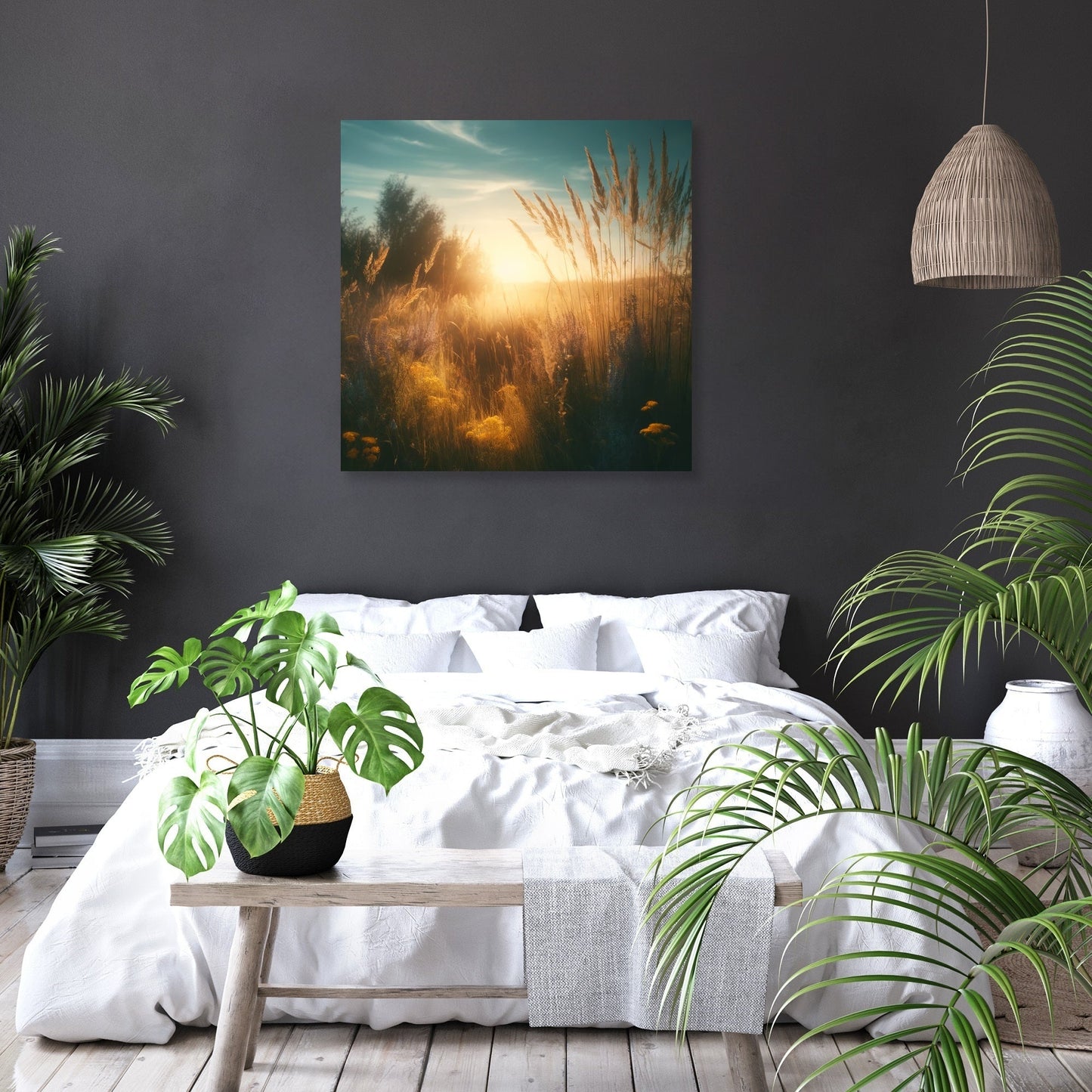 Sunlit Tranquillity Canvas