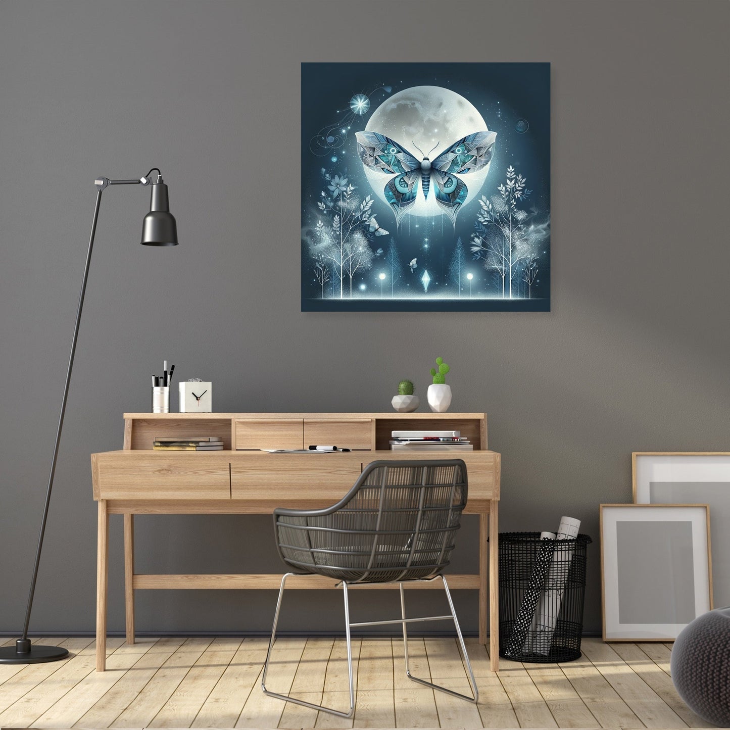 Mystical Moth Canvas