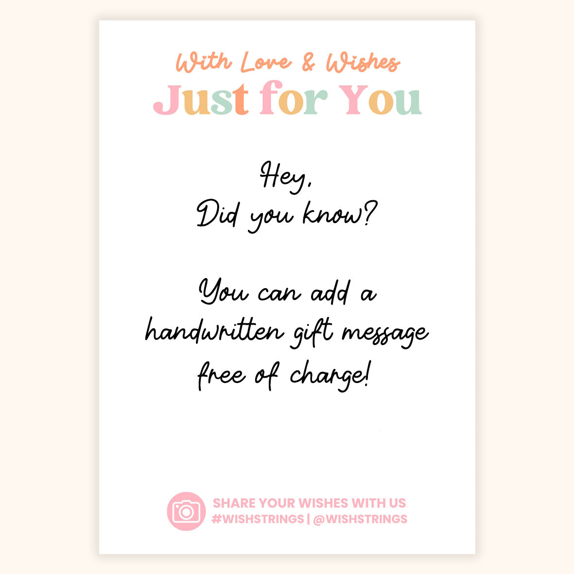 Someone Special Wish Bracelet – Thoughtful Keepsake Friendship Token With Gift Card For Any Occasion