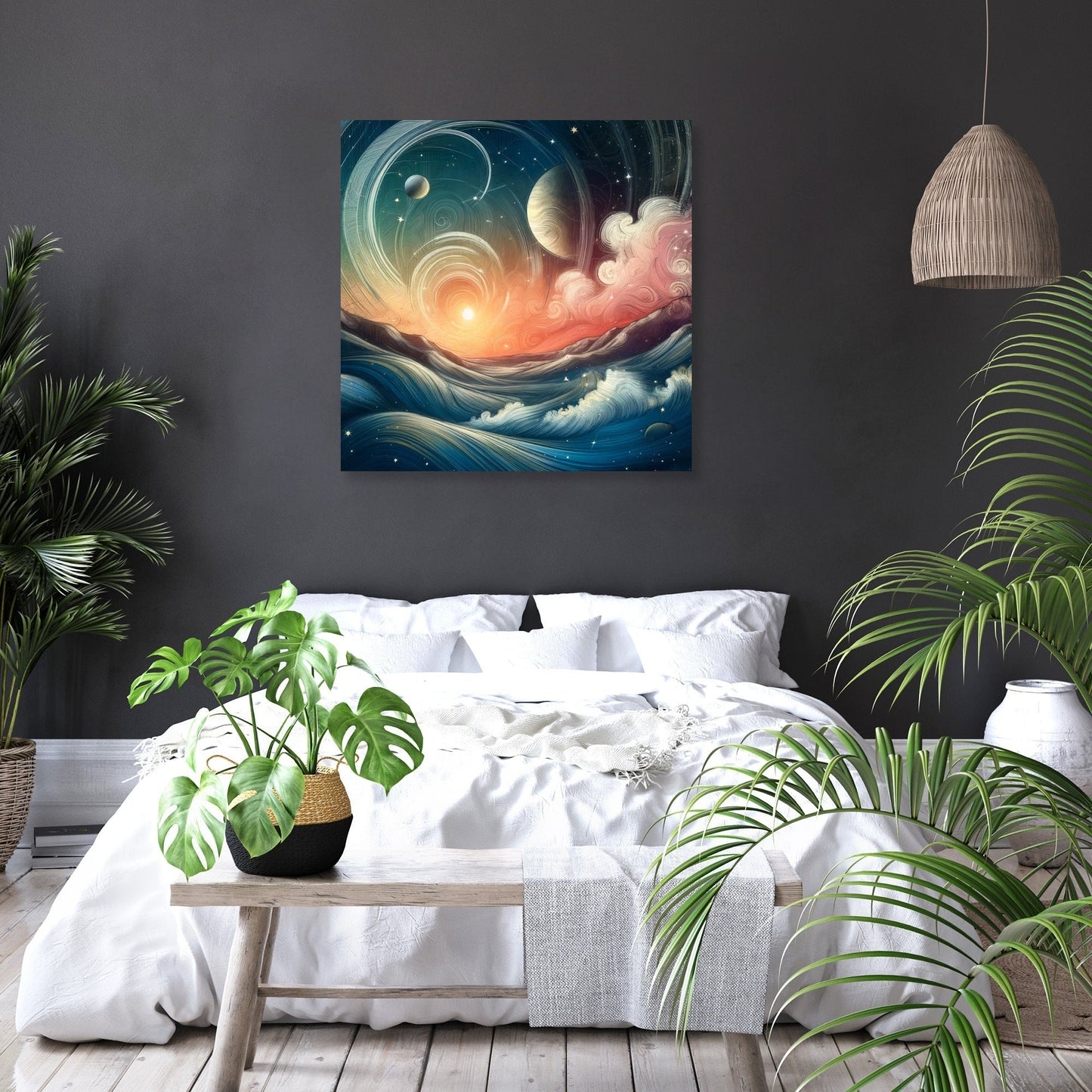 Cosmic Sketch Canvas