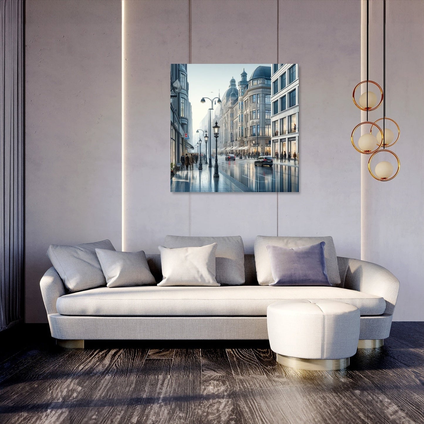Kurfürstendamm Boulevard Canvas