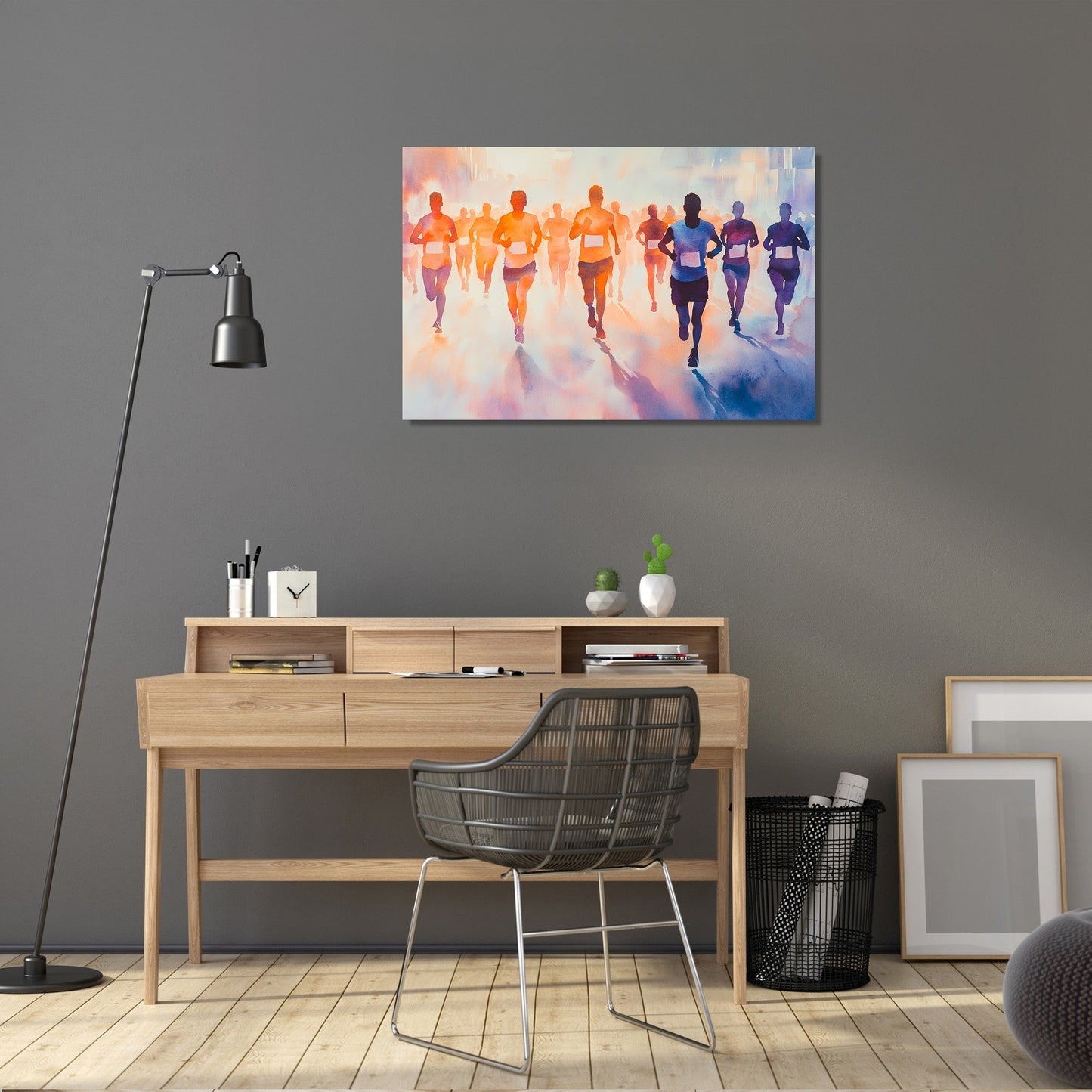 Triumph of the Race Canvas
