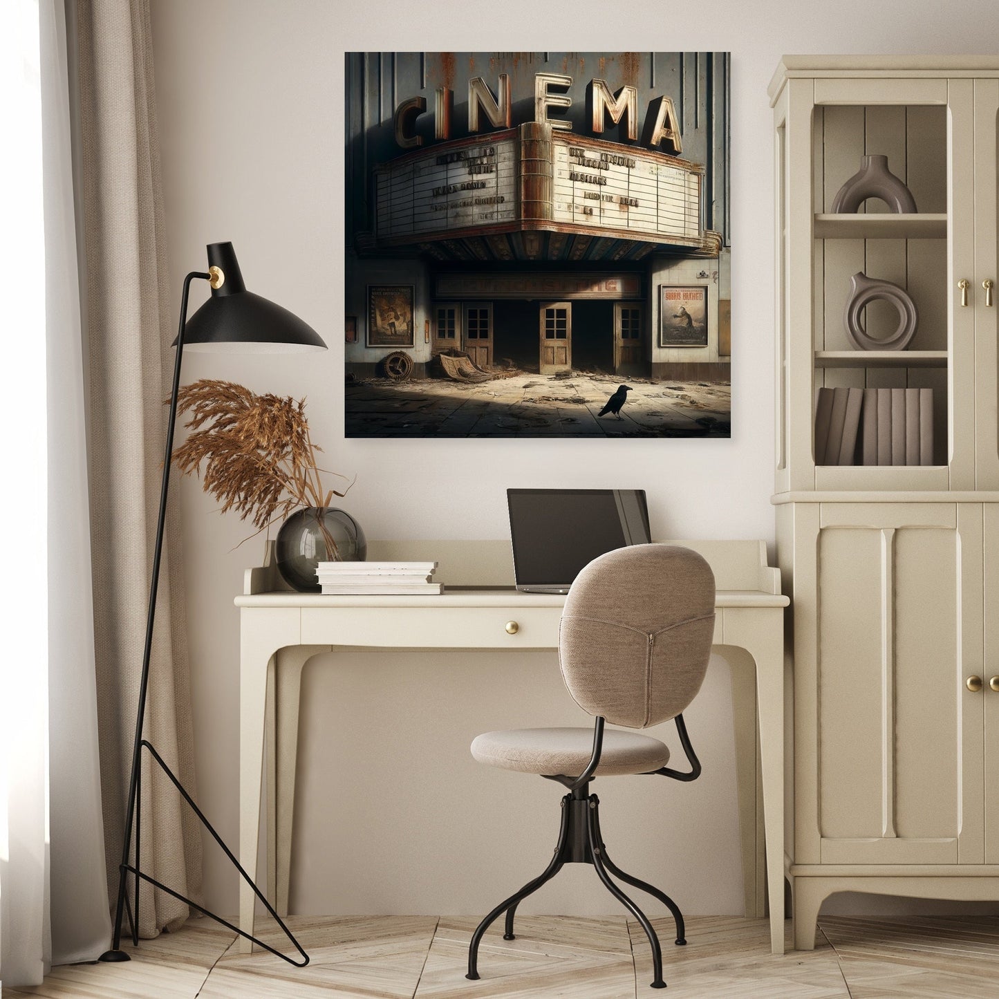 Silent Cinema Canvas
