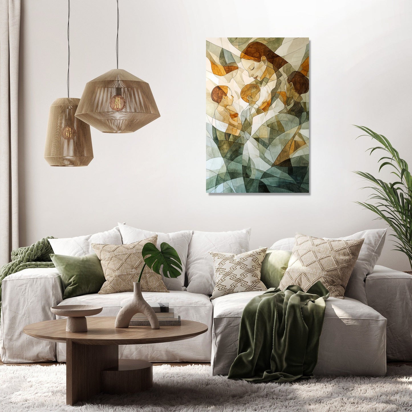 Radiant Motherhood Canvas