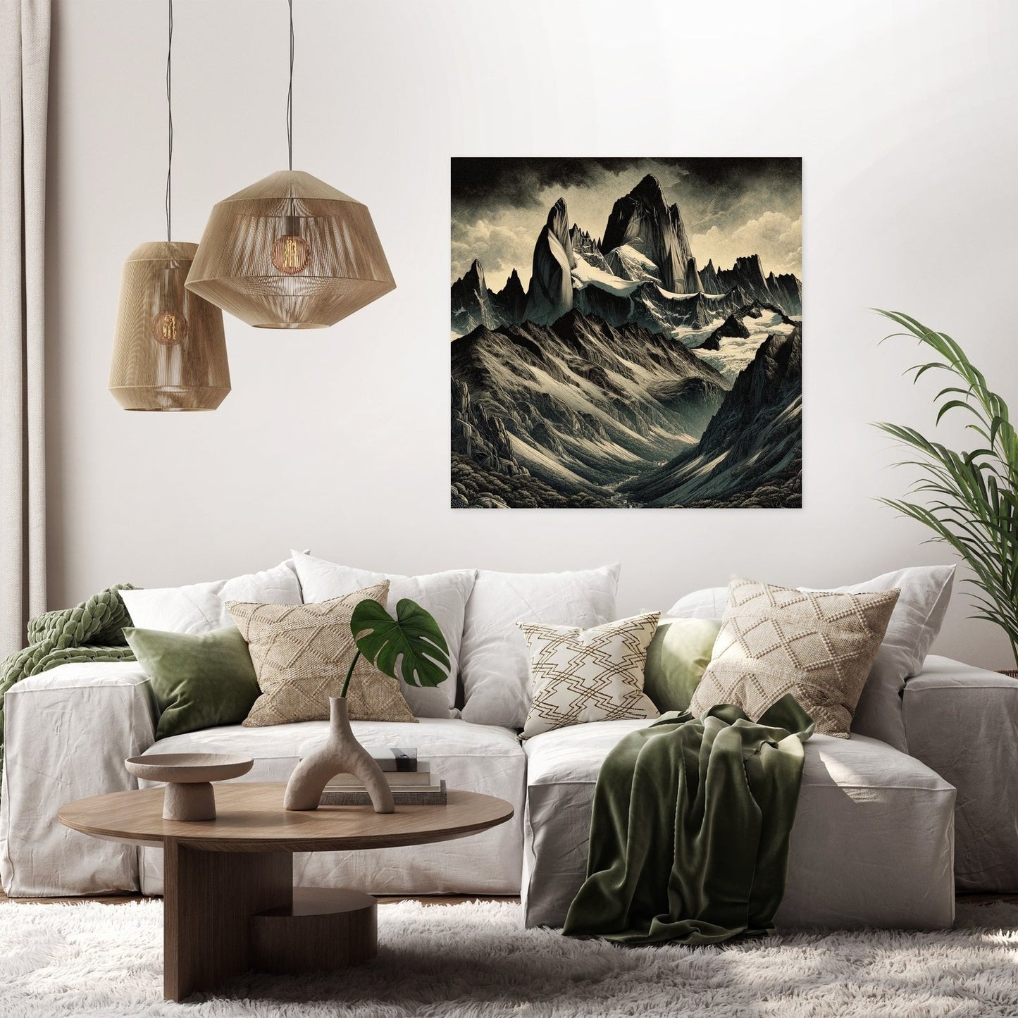 Fitz Roy Victorian Elegance Canvas