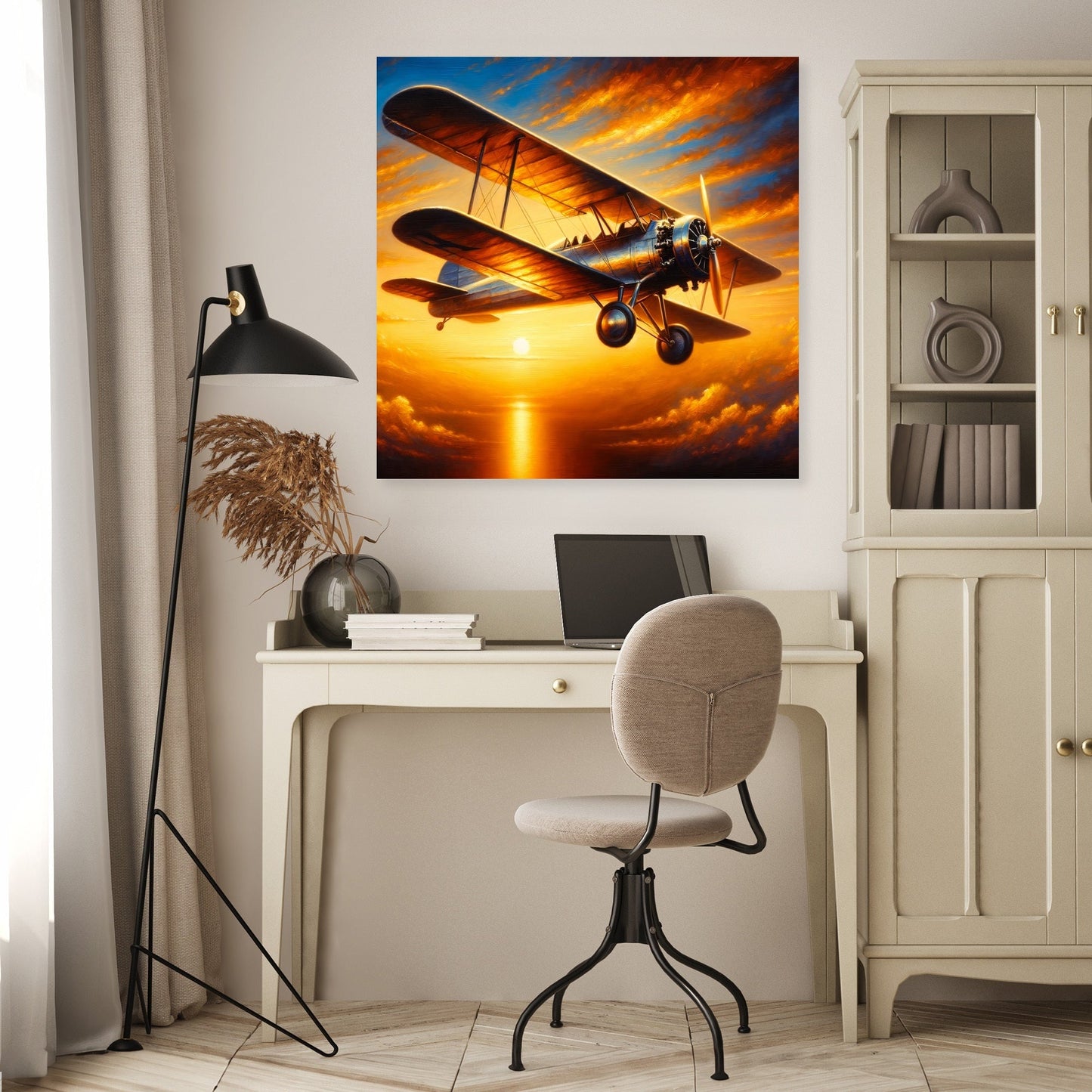 Sunset Flight Canvas