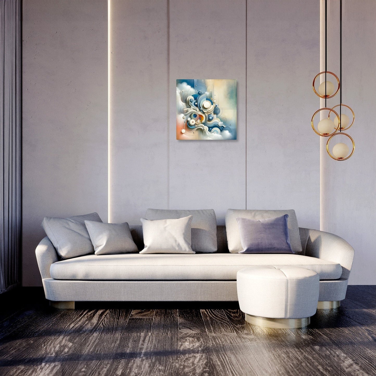 Time's Fluidity Canvas