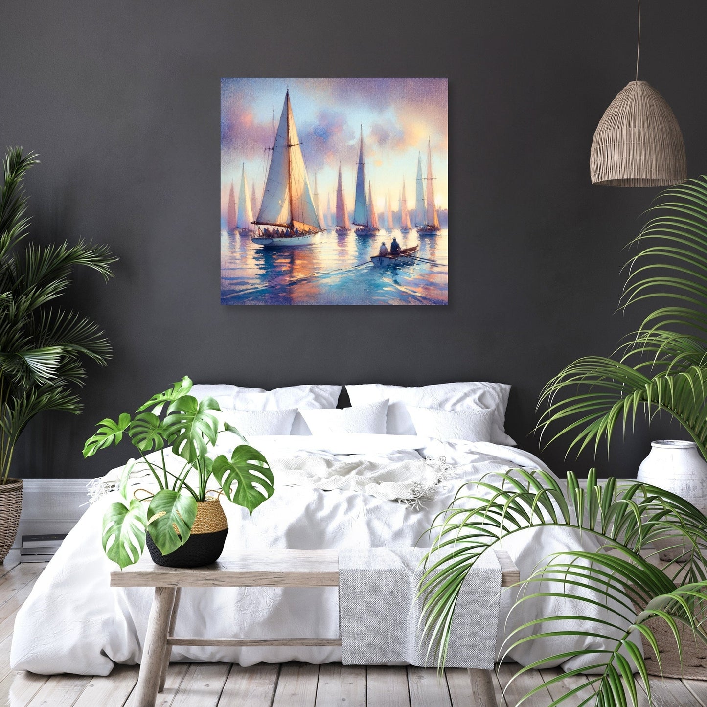 Dawn's Regatta Canvas