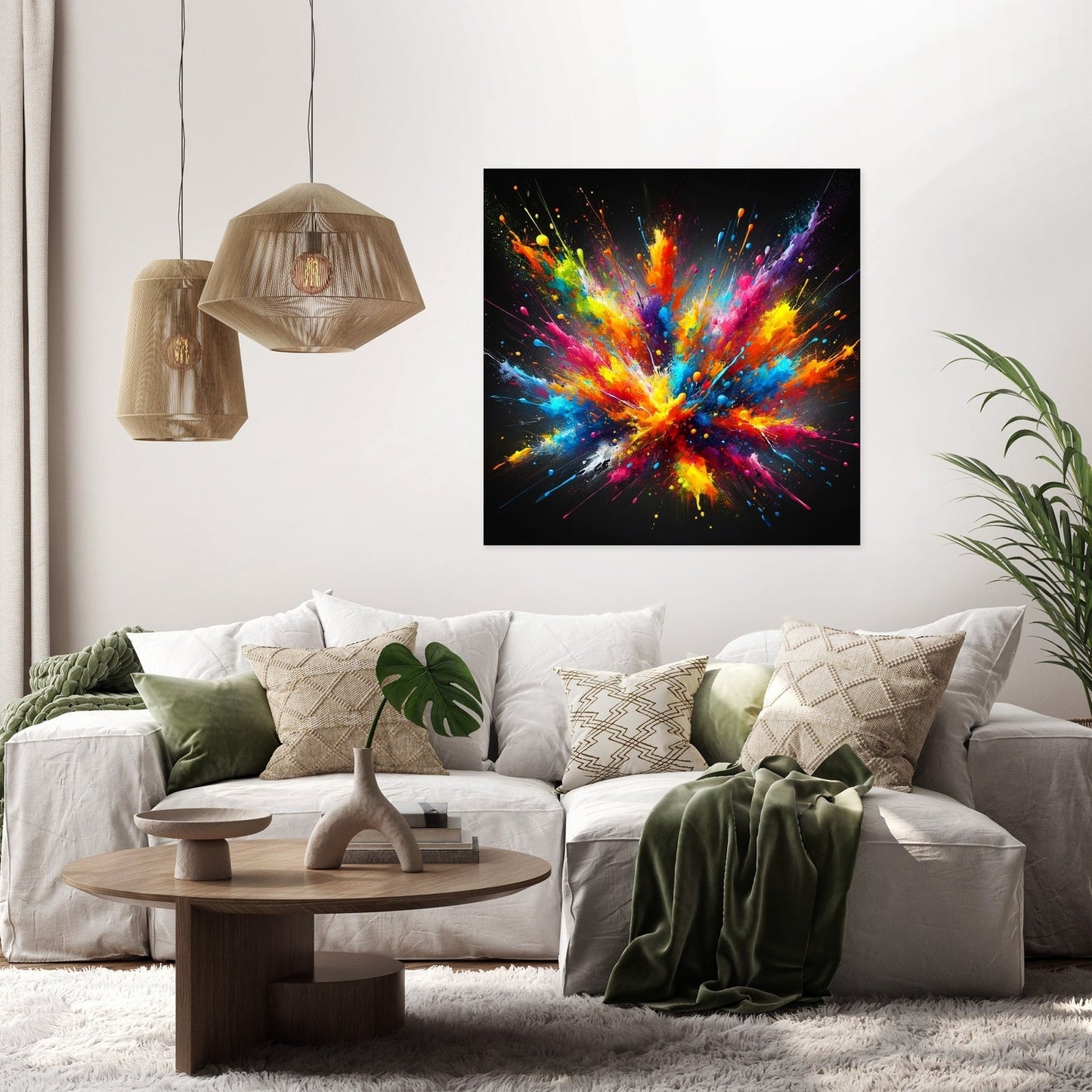 Surprise Burst Canvas