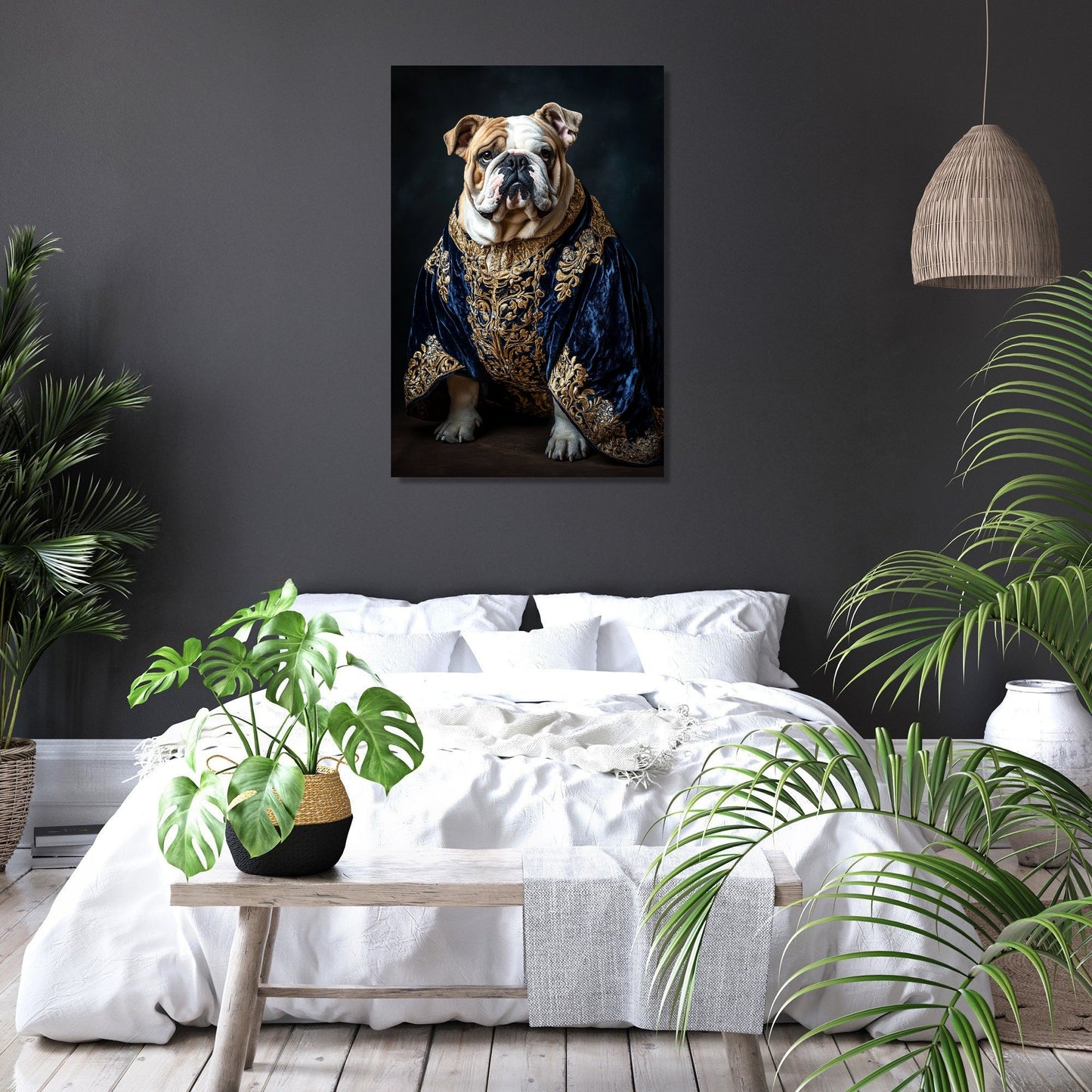 Royal Bulldog Canvas