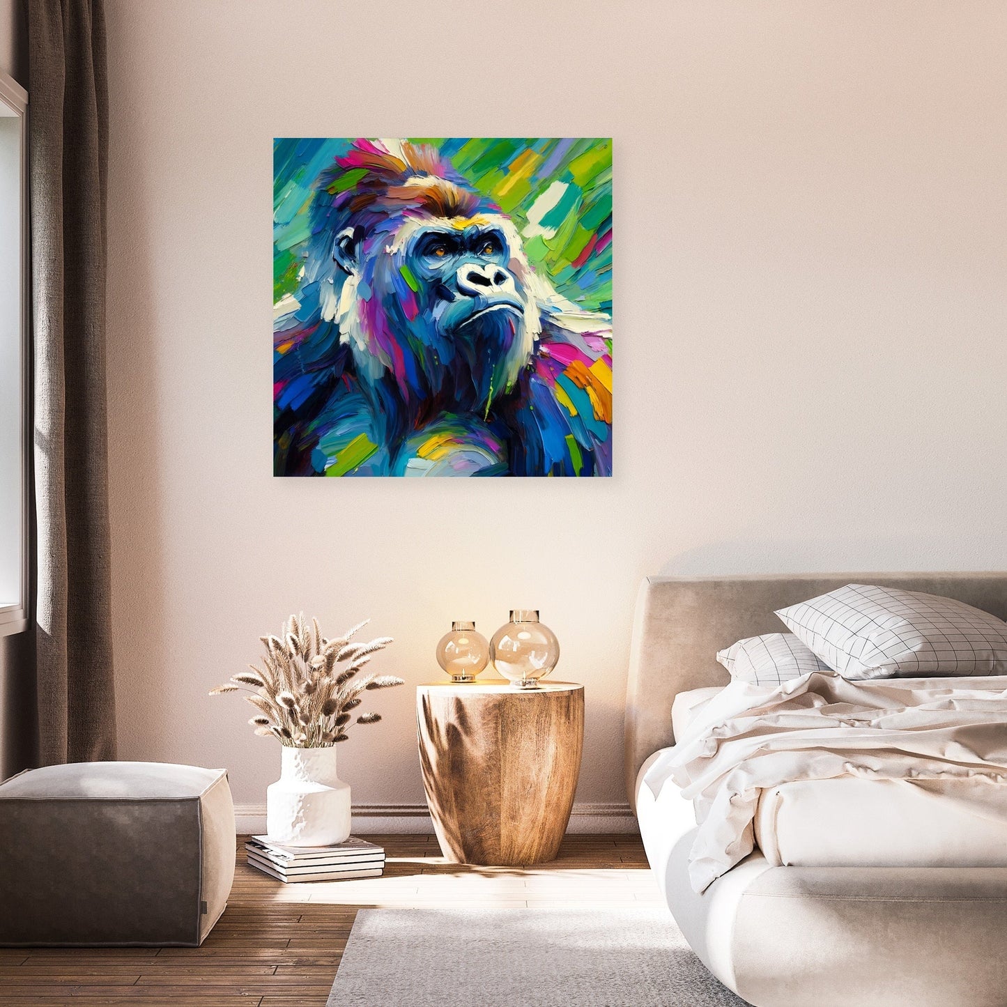 Vivid Gorilla Canvas
