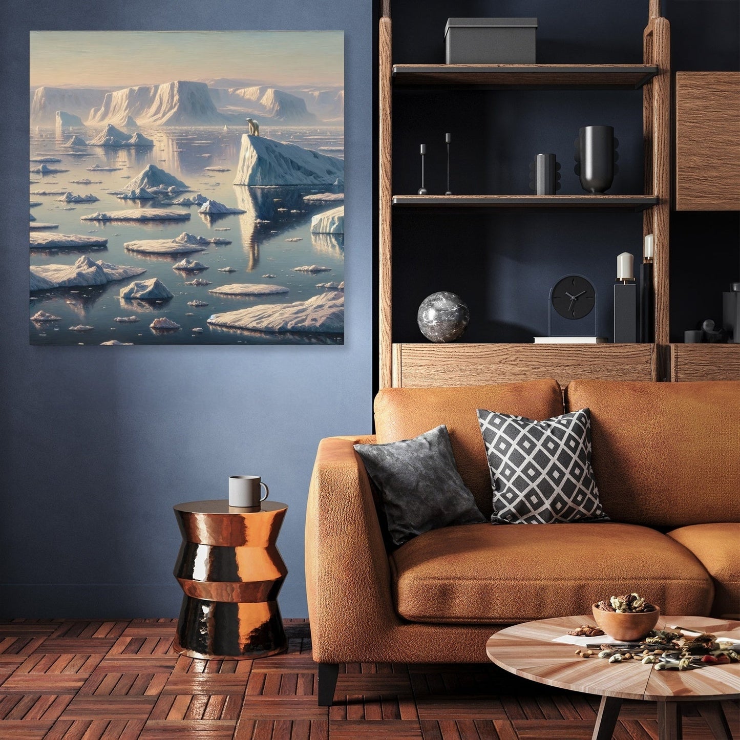 Arctic Elegance Canvas