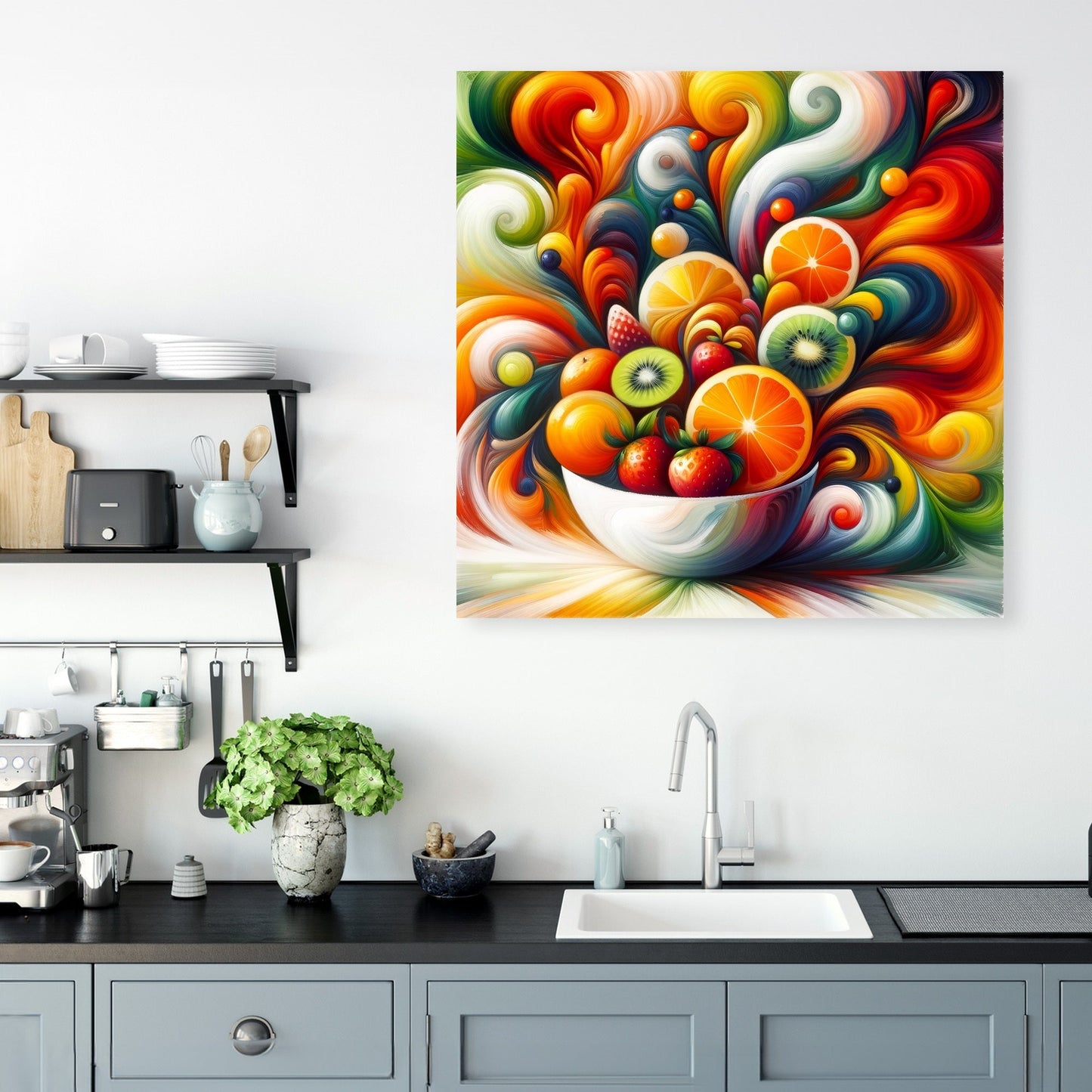 Fruit Fusion Fantasy Canvas