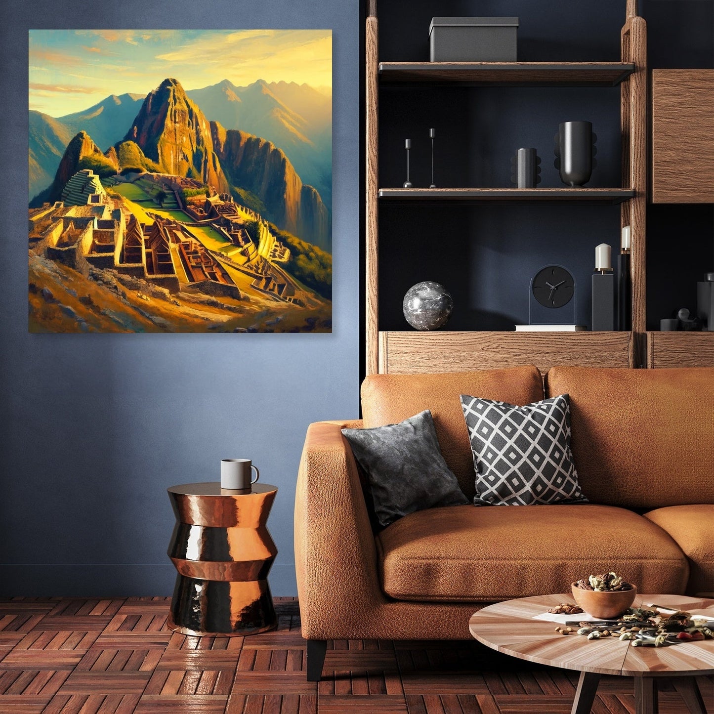 Machu Picchu Sunrise Canvas