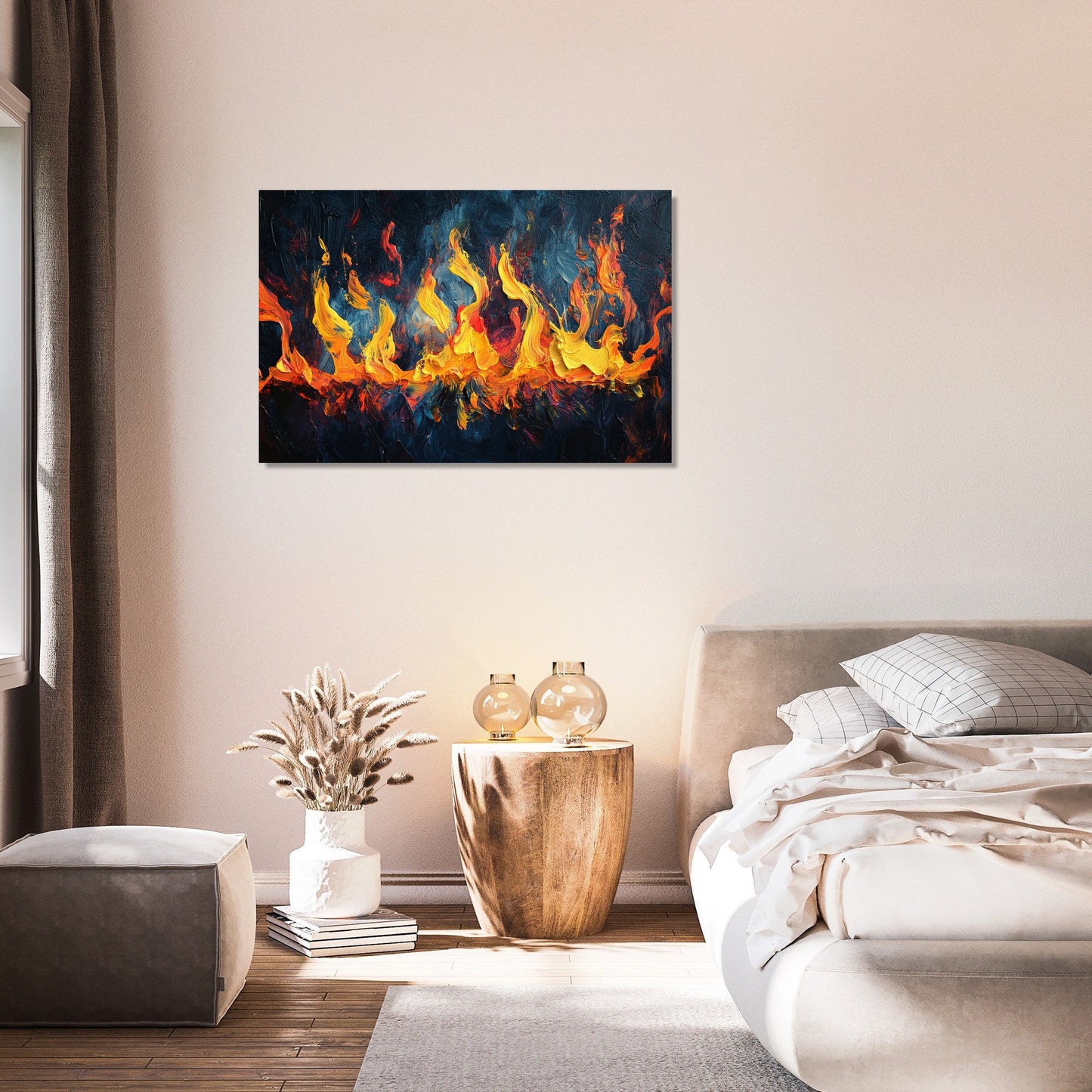 Dancing Flames Canvas