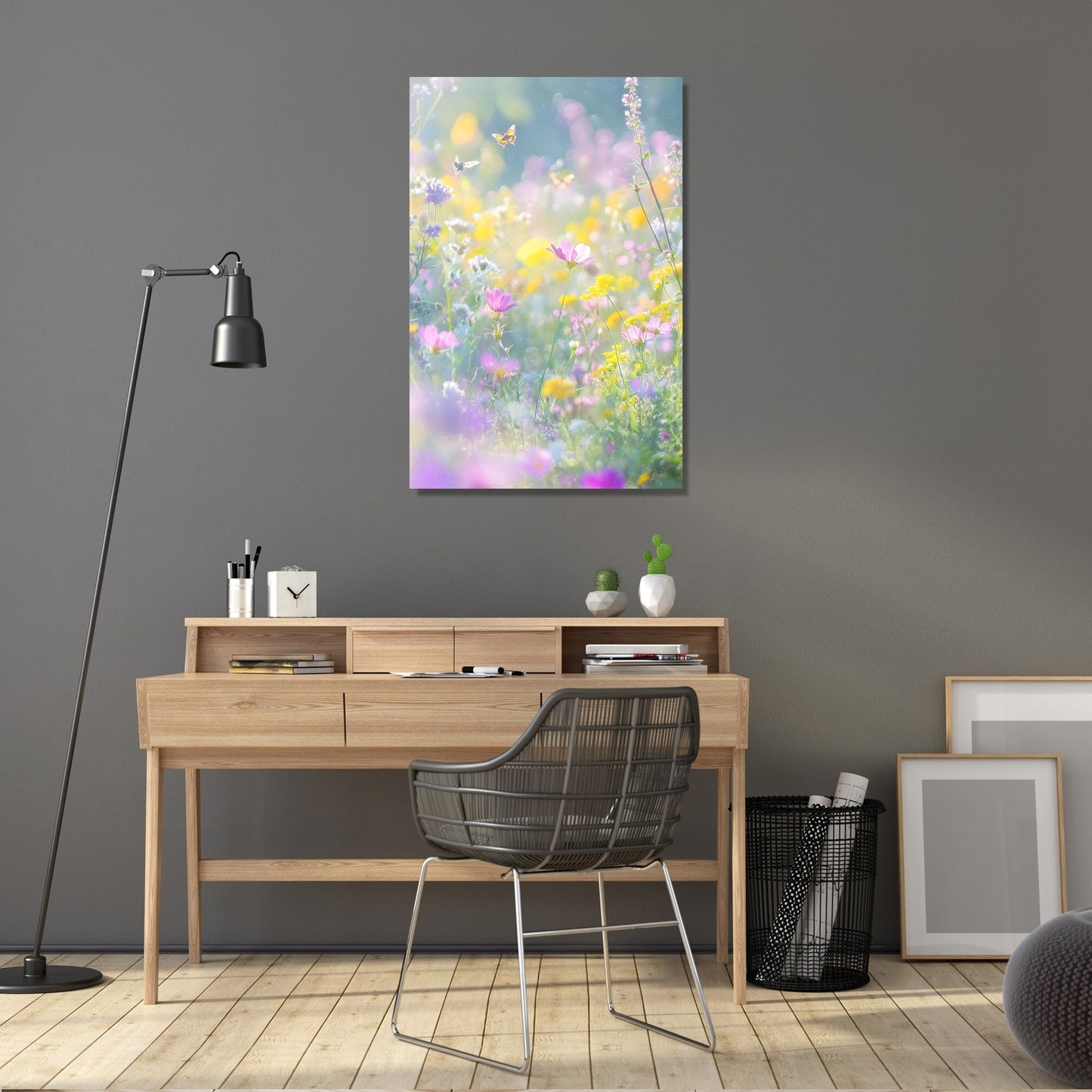 Melancholic Meadow Canvas