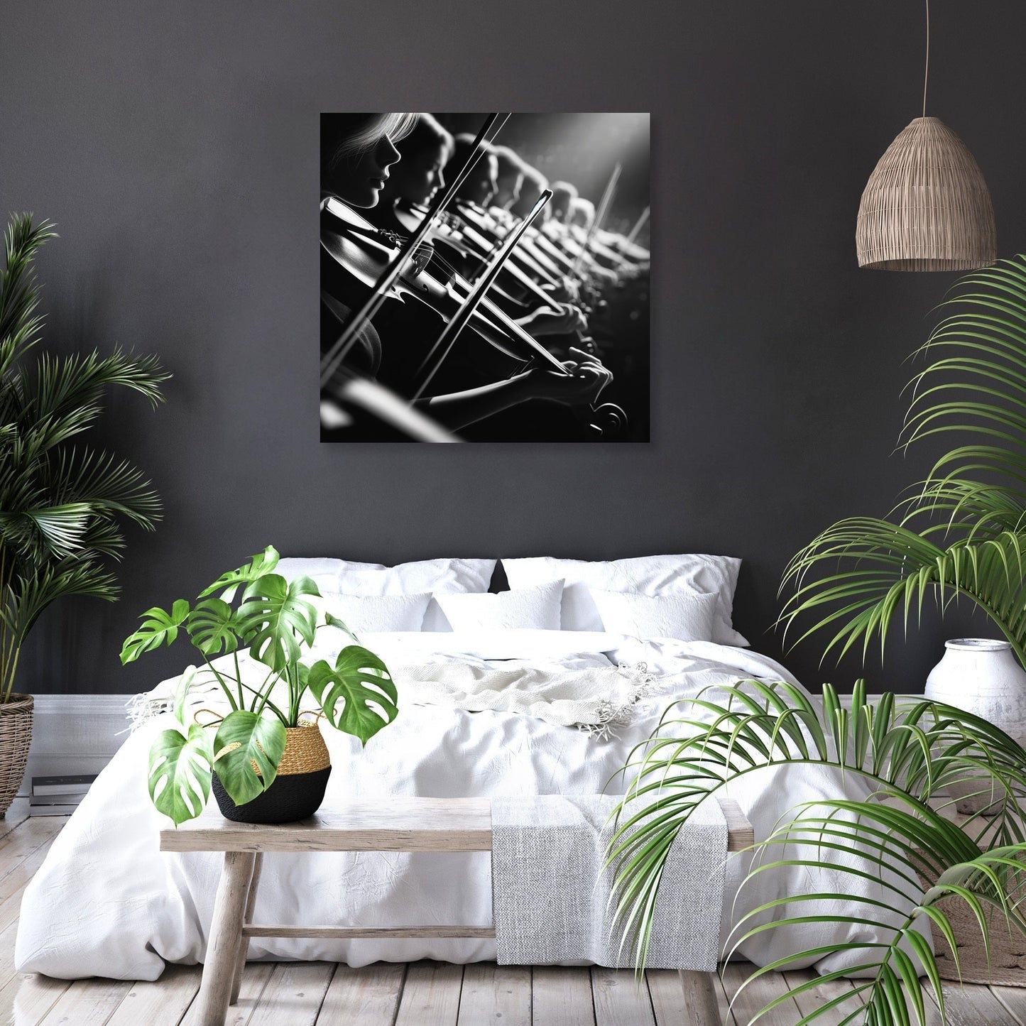 Harmony in Strings Canvas