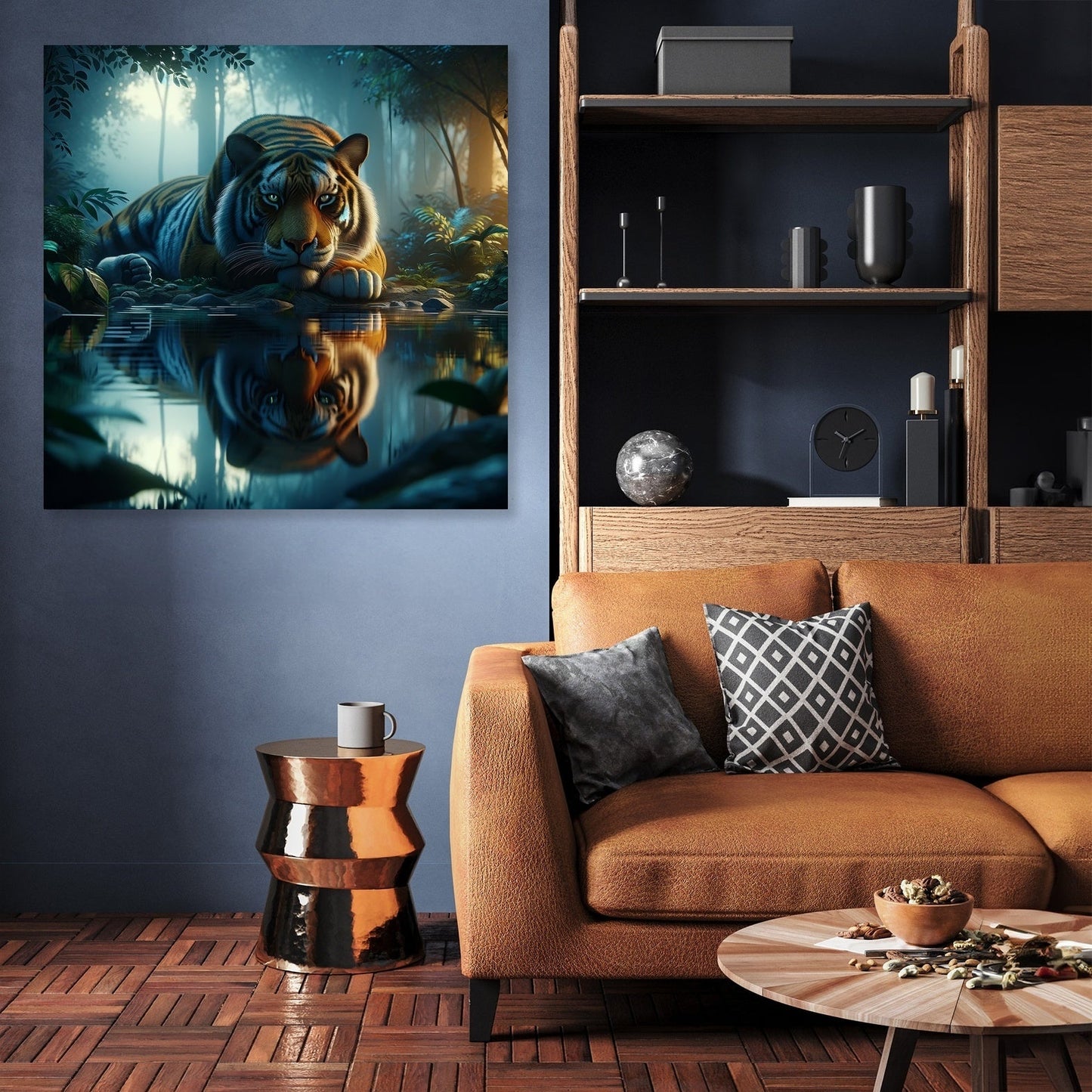 Twilight Tiger Canvas