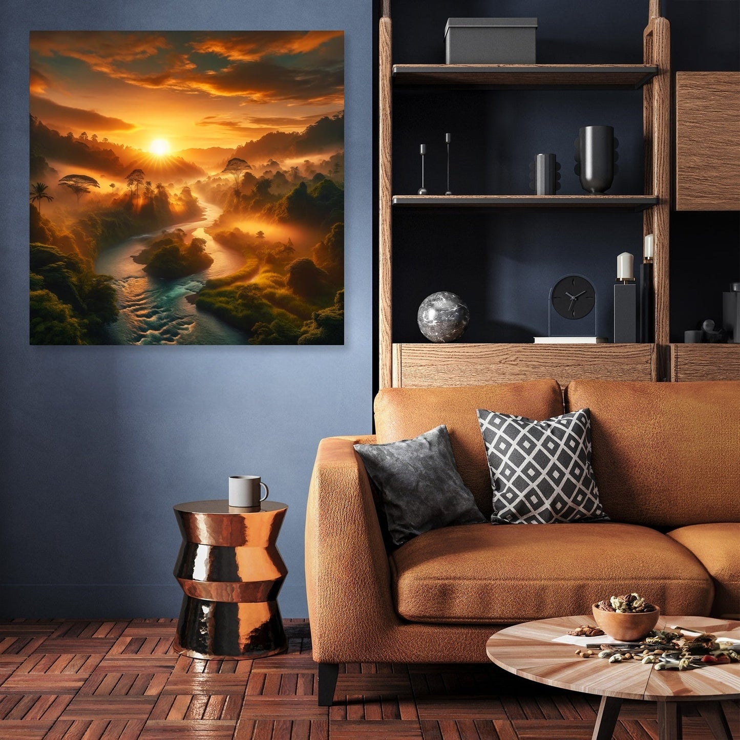 Dhace Sunrise Serenity Canvas