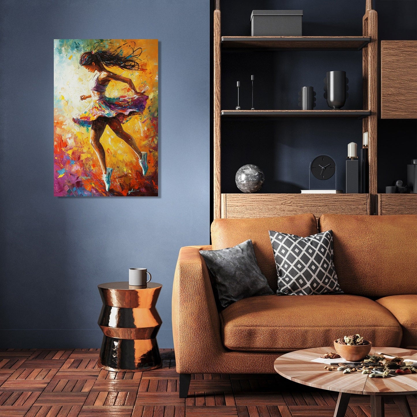 Energy of Exercise Canvas