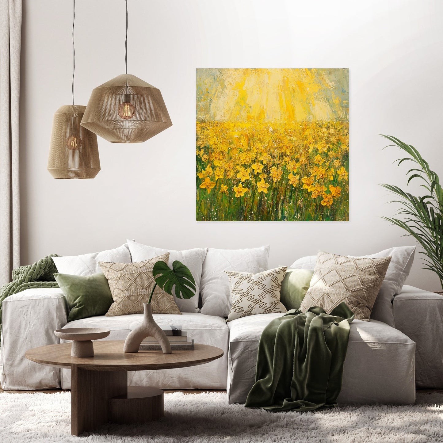 Daffodil Dawn Canvas