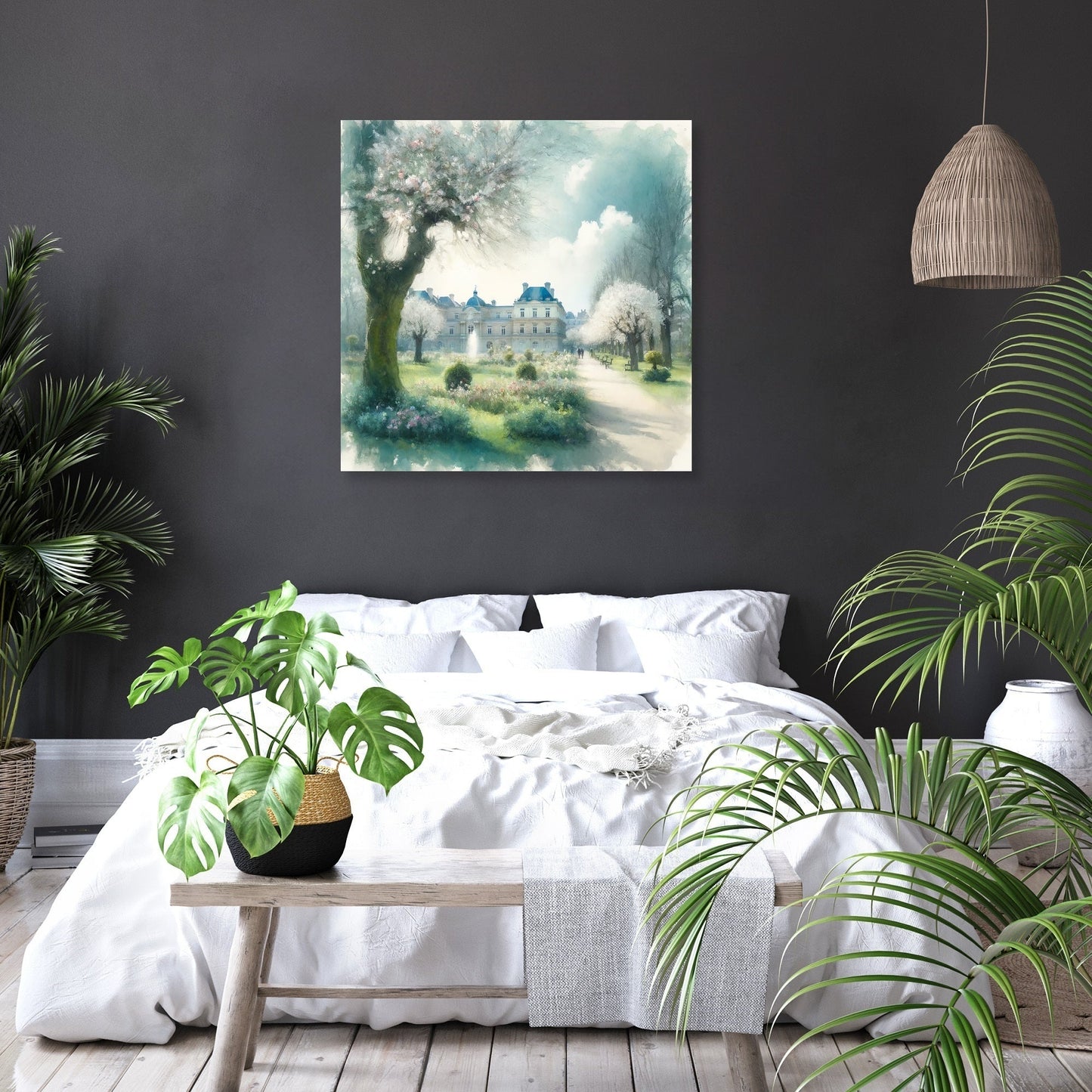 Luxembourg Serenity Paris Canvas