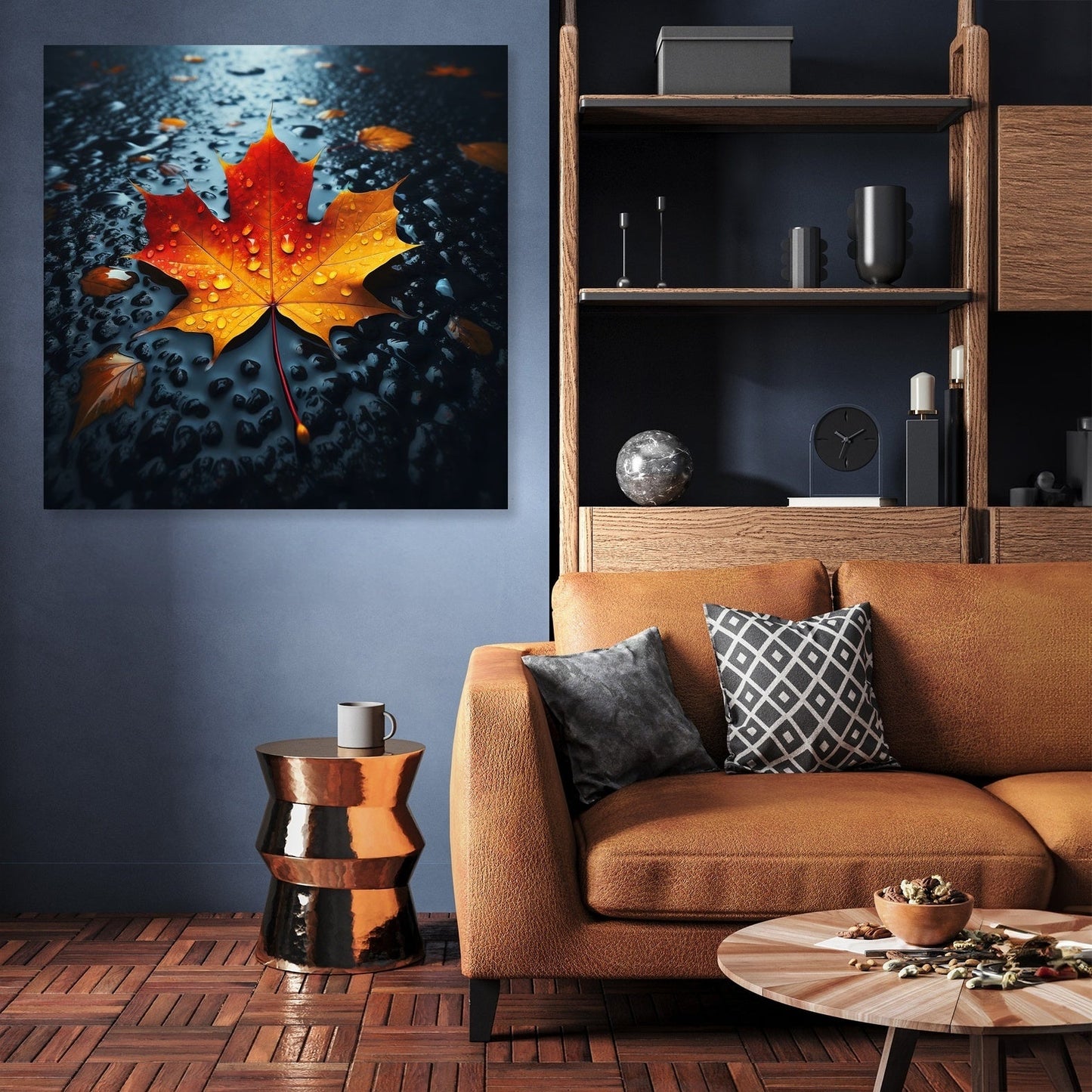 Autumn Contrast Canvas