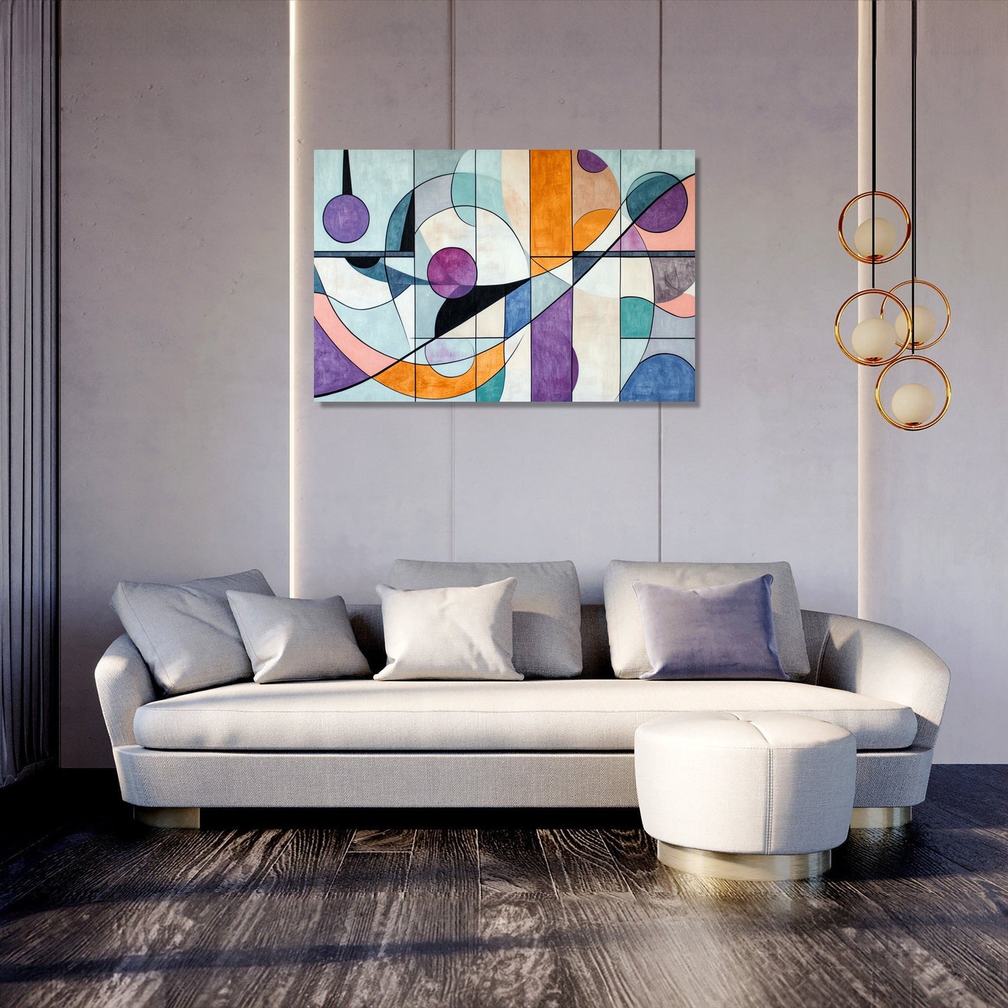 Tranquil Shapes Canvas