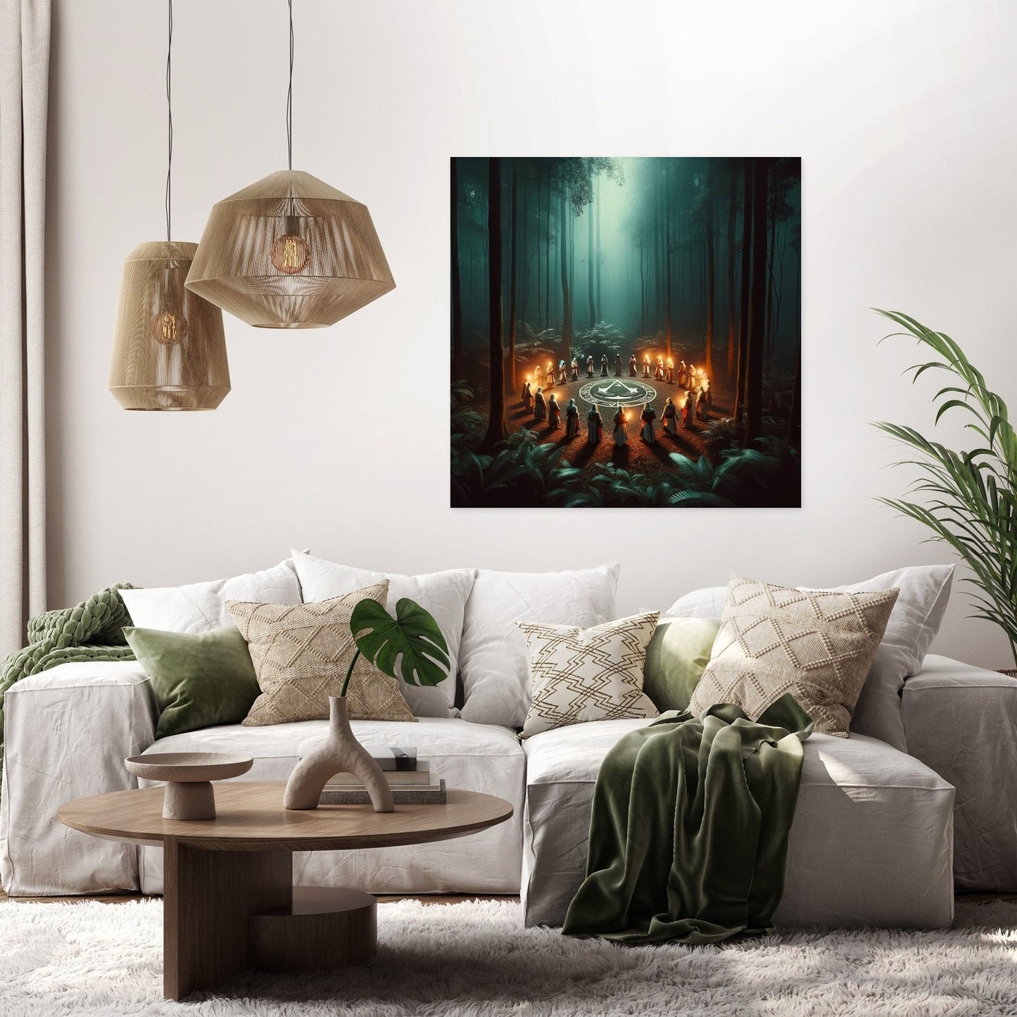 Forest Ritual Canvas