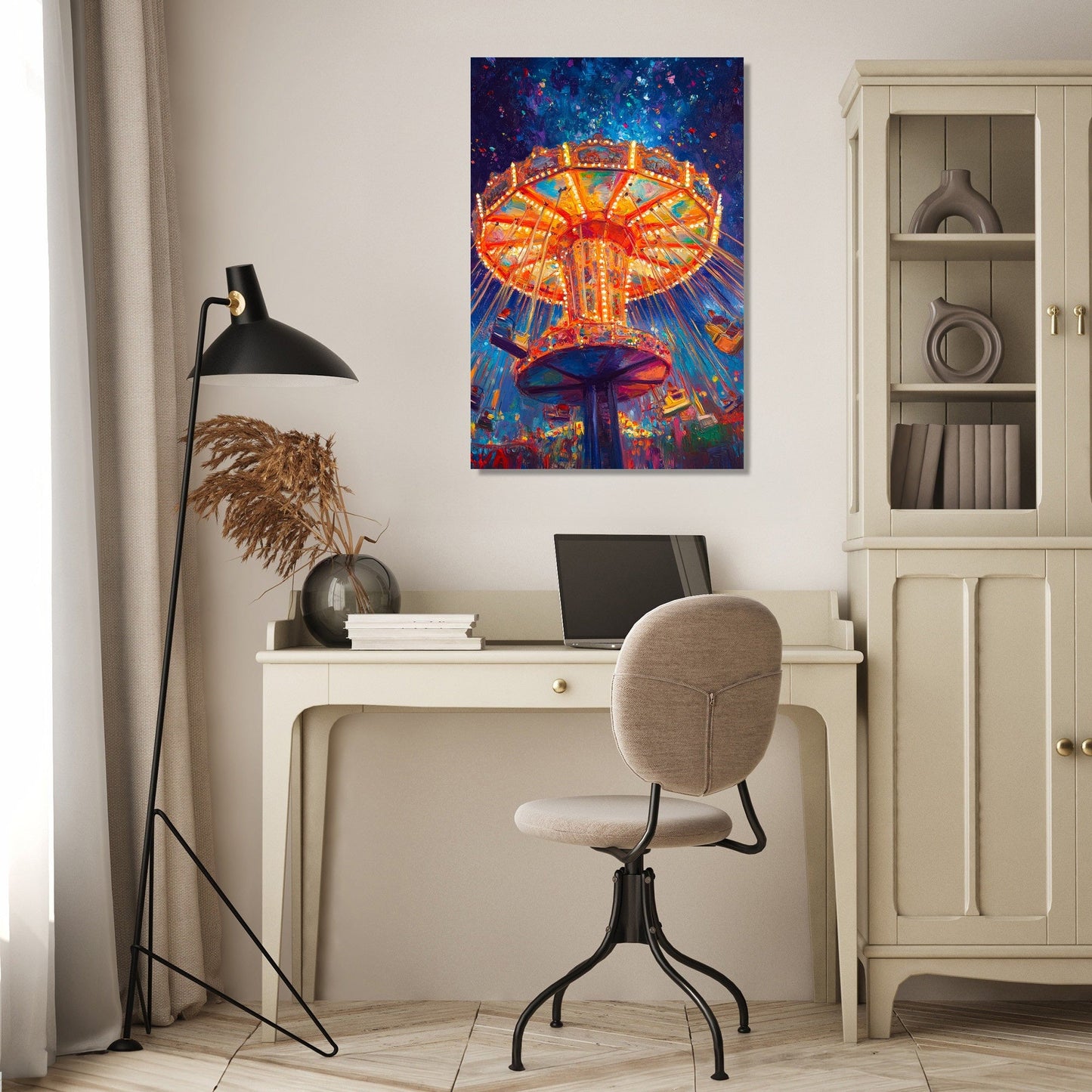 Carousel Dreamscape Canvas