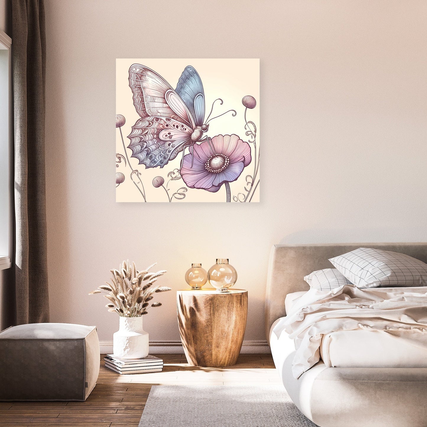 Delicate Harmony Canvas