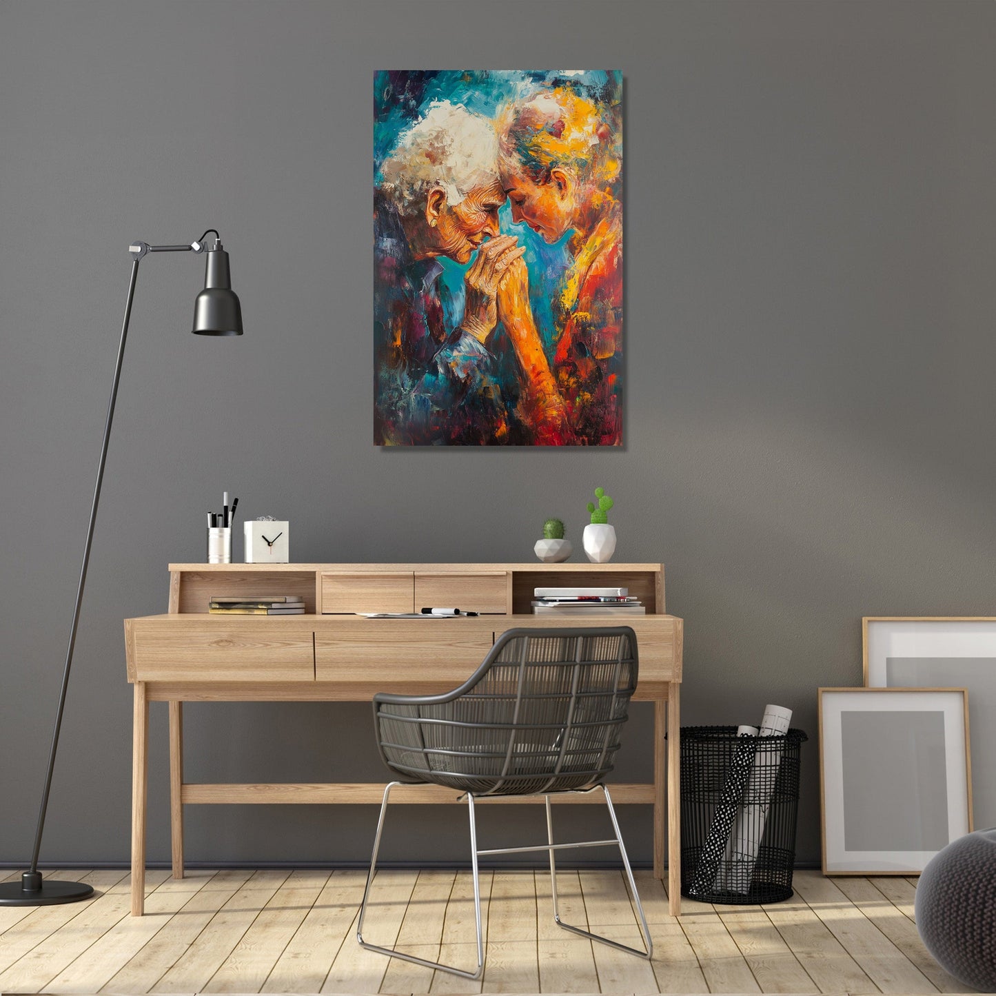 Gratitude Embrace Canvas