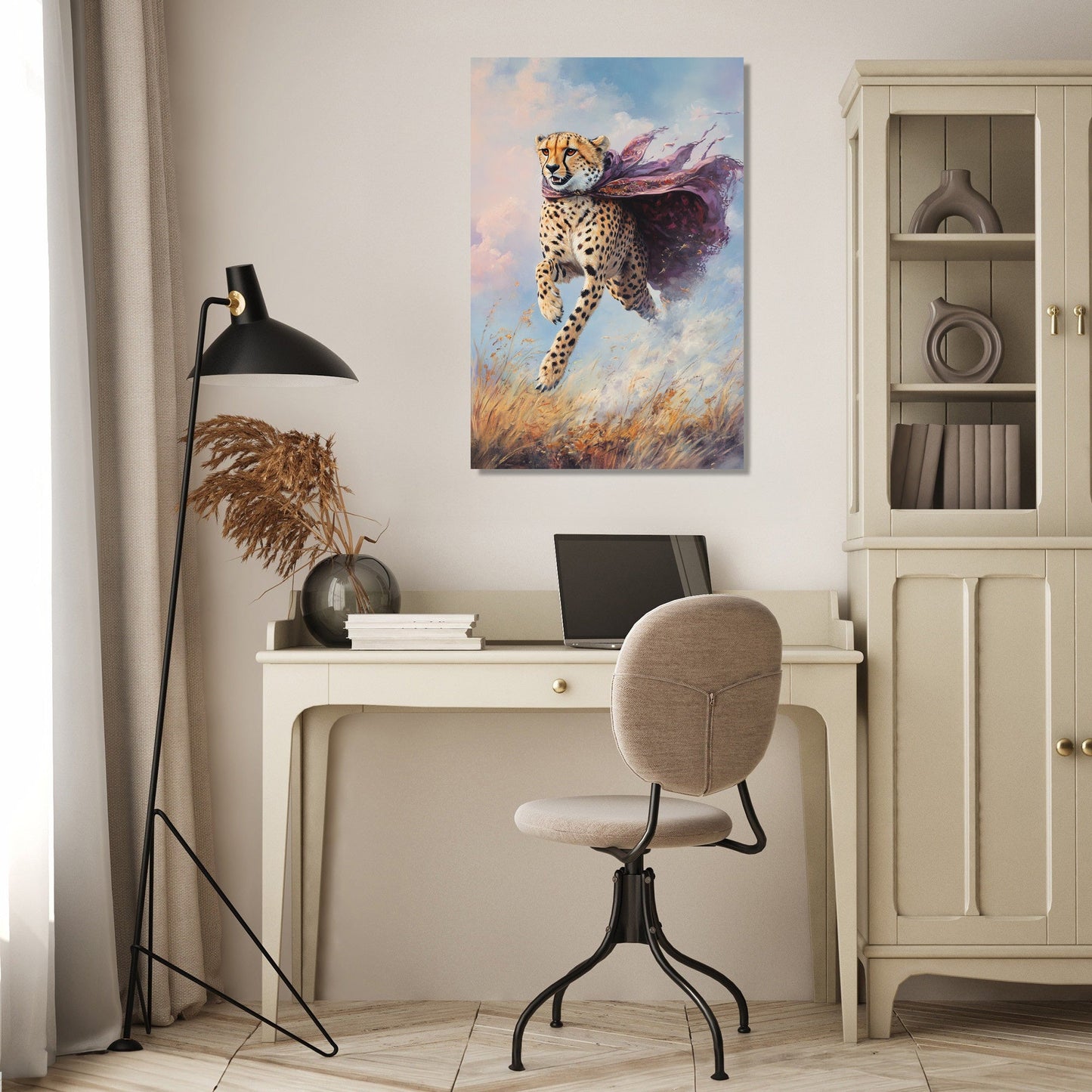 Cheetah’s Flight Canvas
