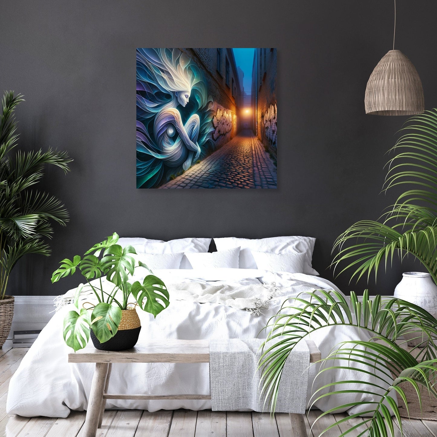 Whispering Alley Canvas