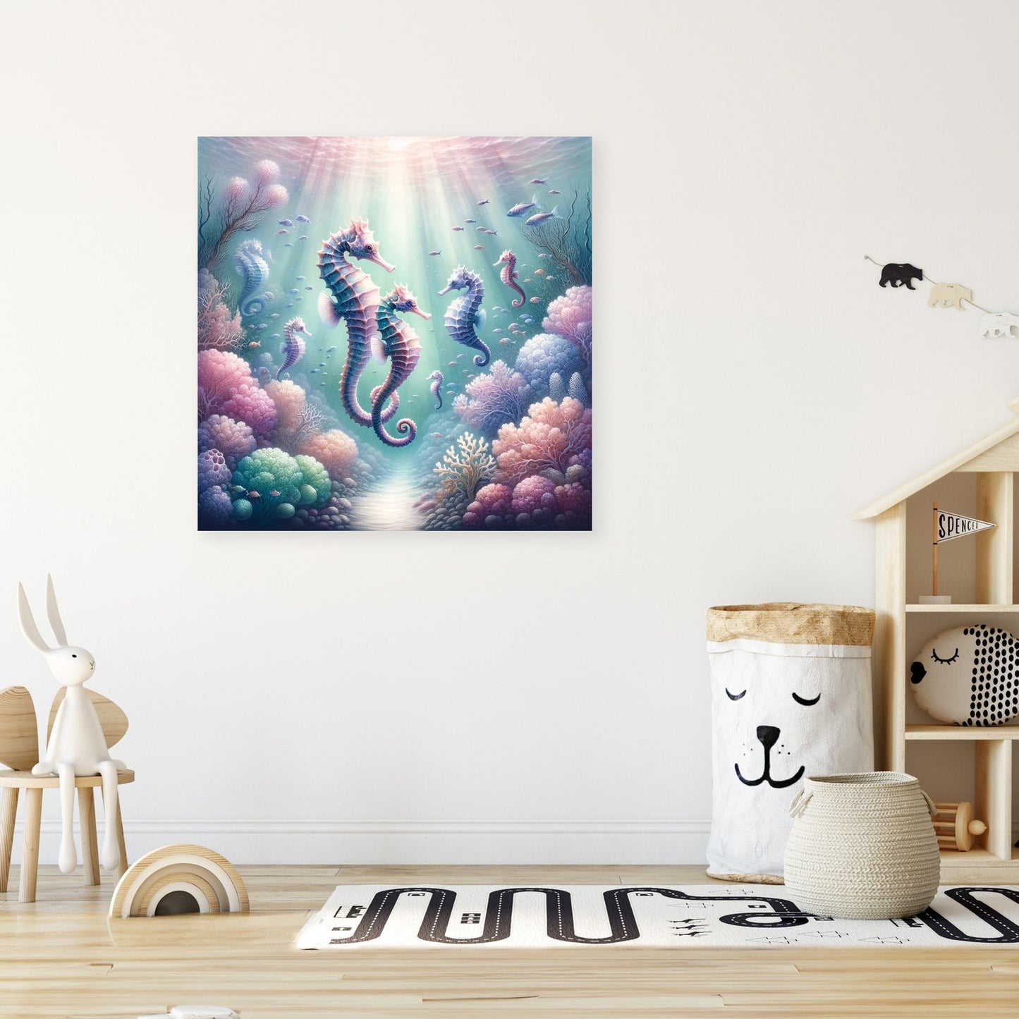 Seahorse Reef Canvas