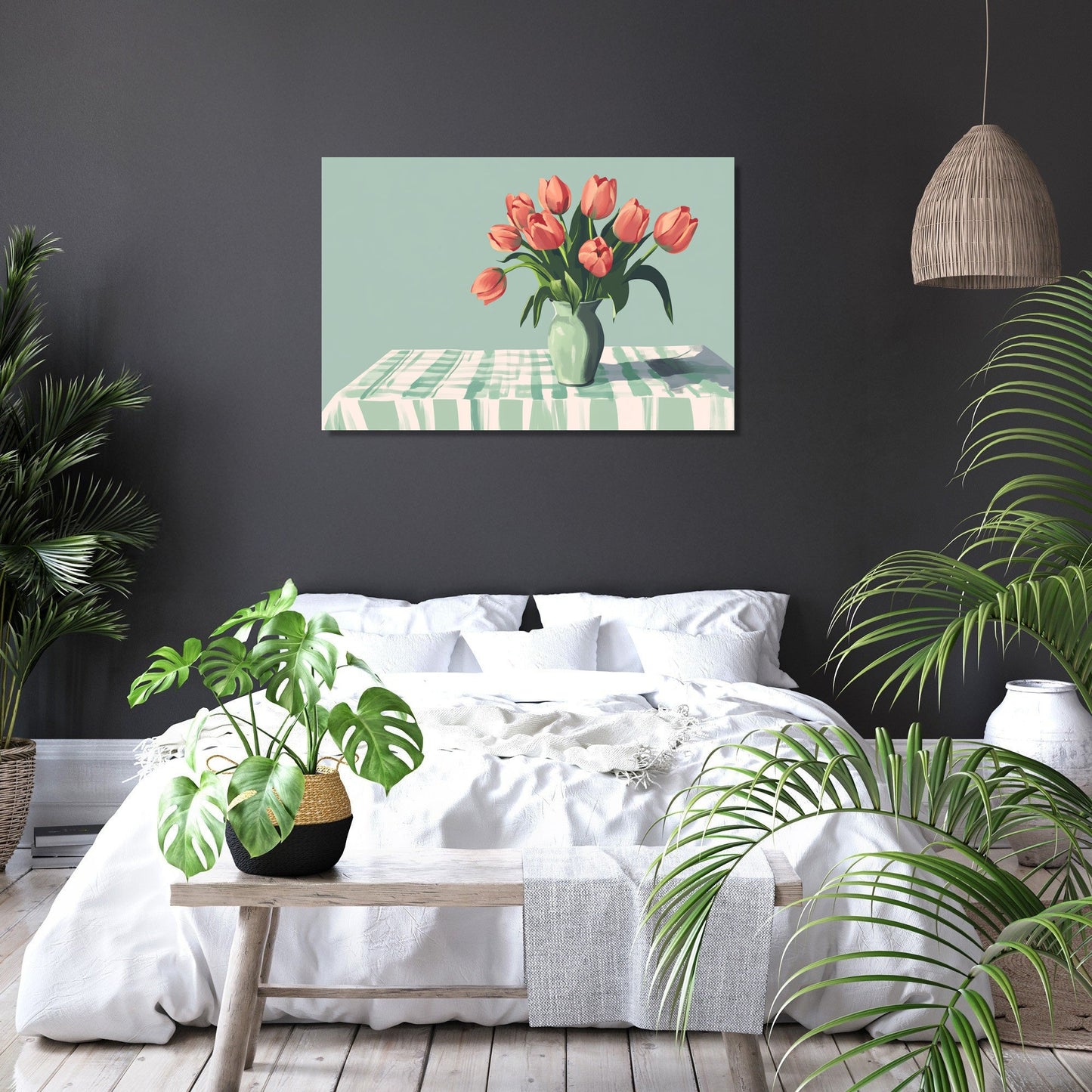 Tulip Vase Canvas
