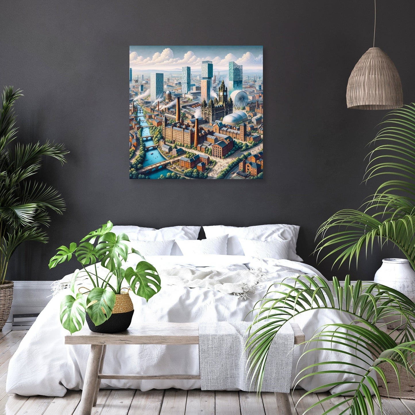 Evolutionary Manchester Canvas