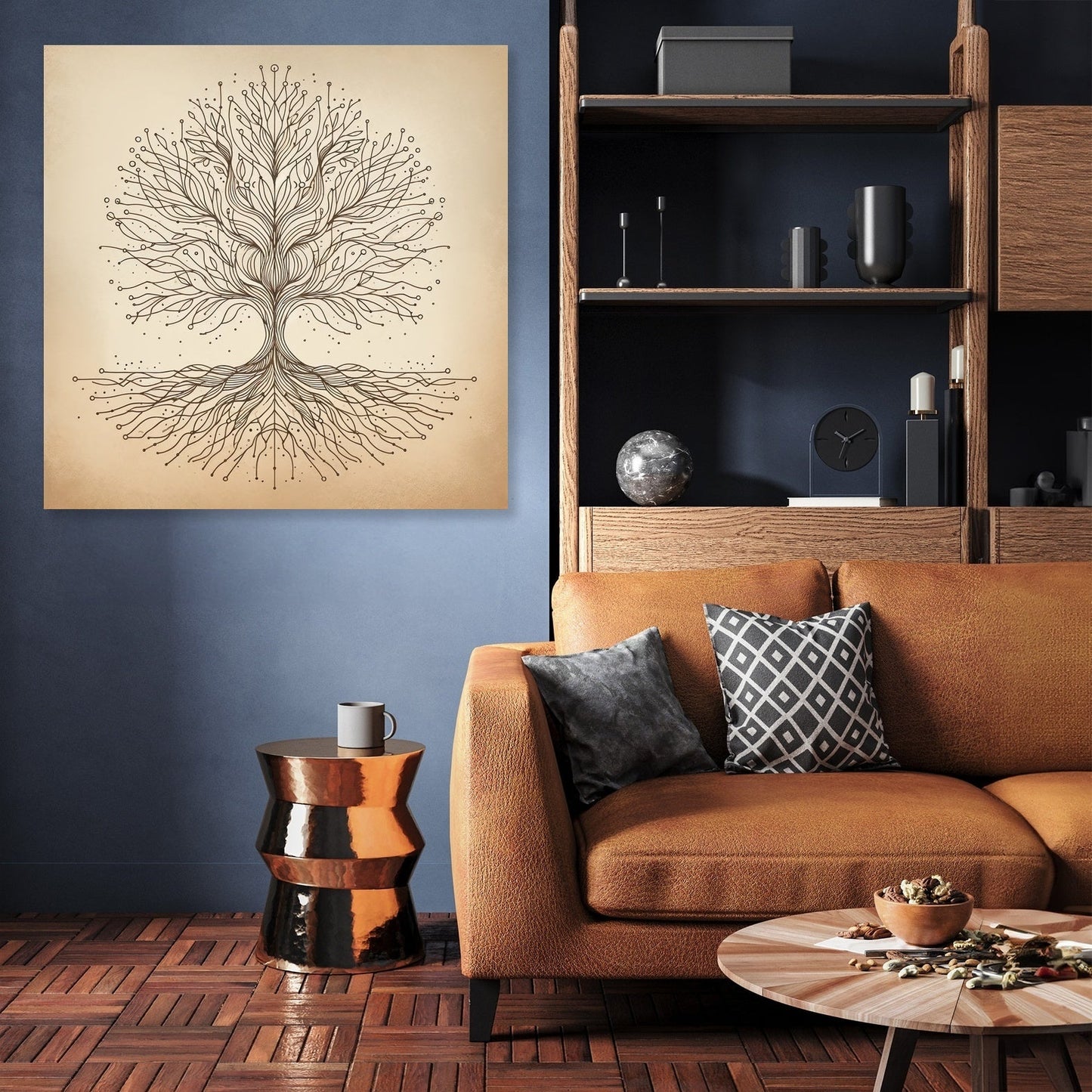 Interwoven Life Canvas