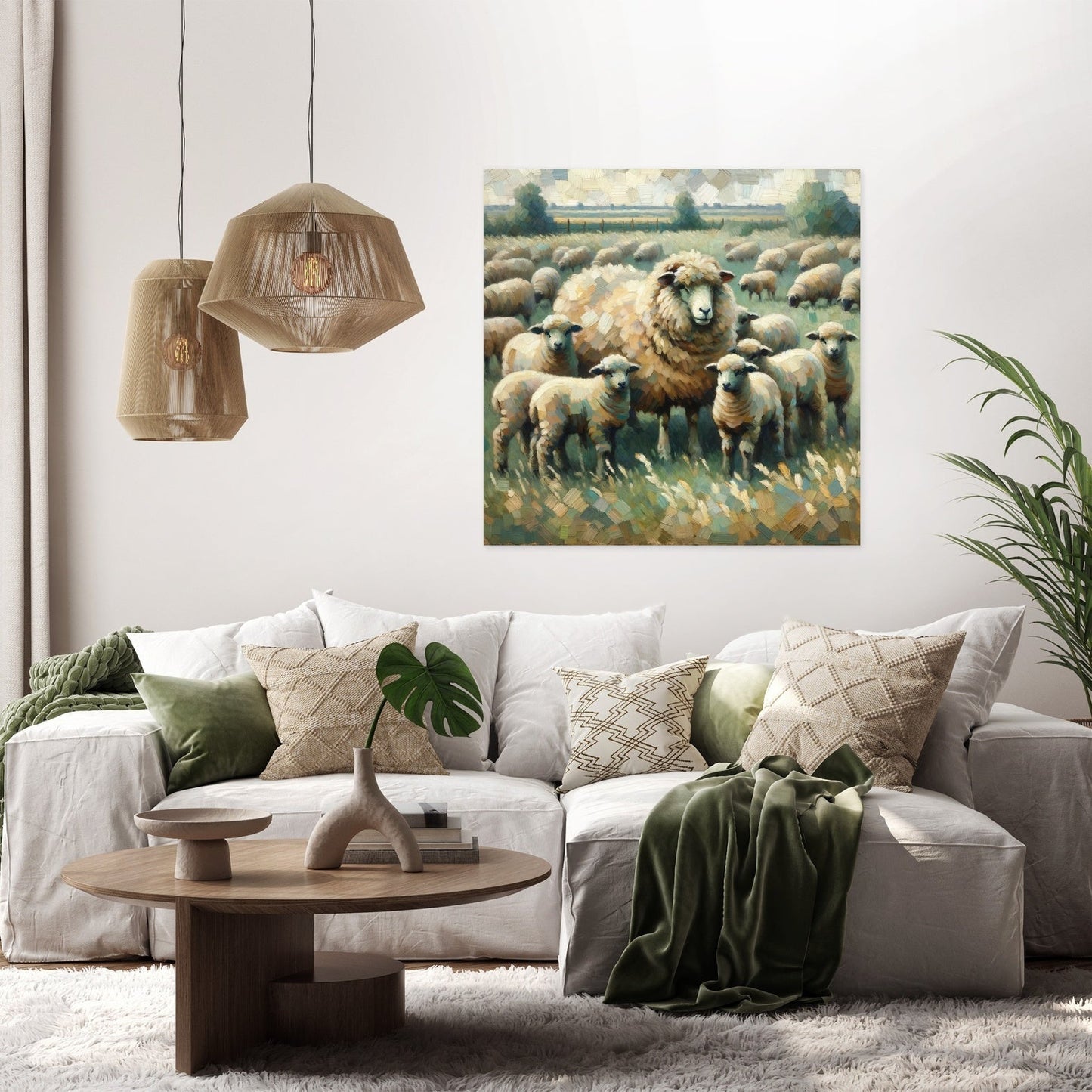 Pastoral Harmony Canvas