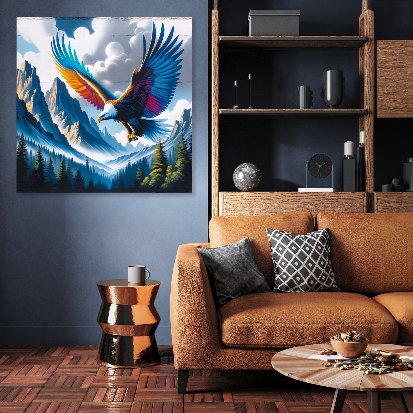 Majestic Soaring Eagle Canvas